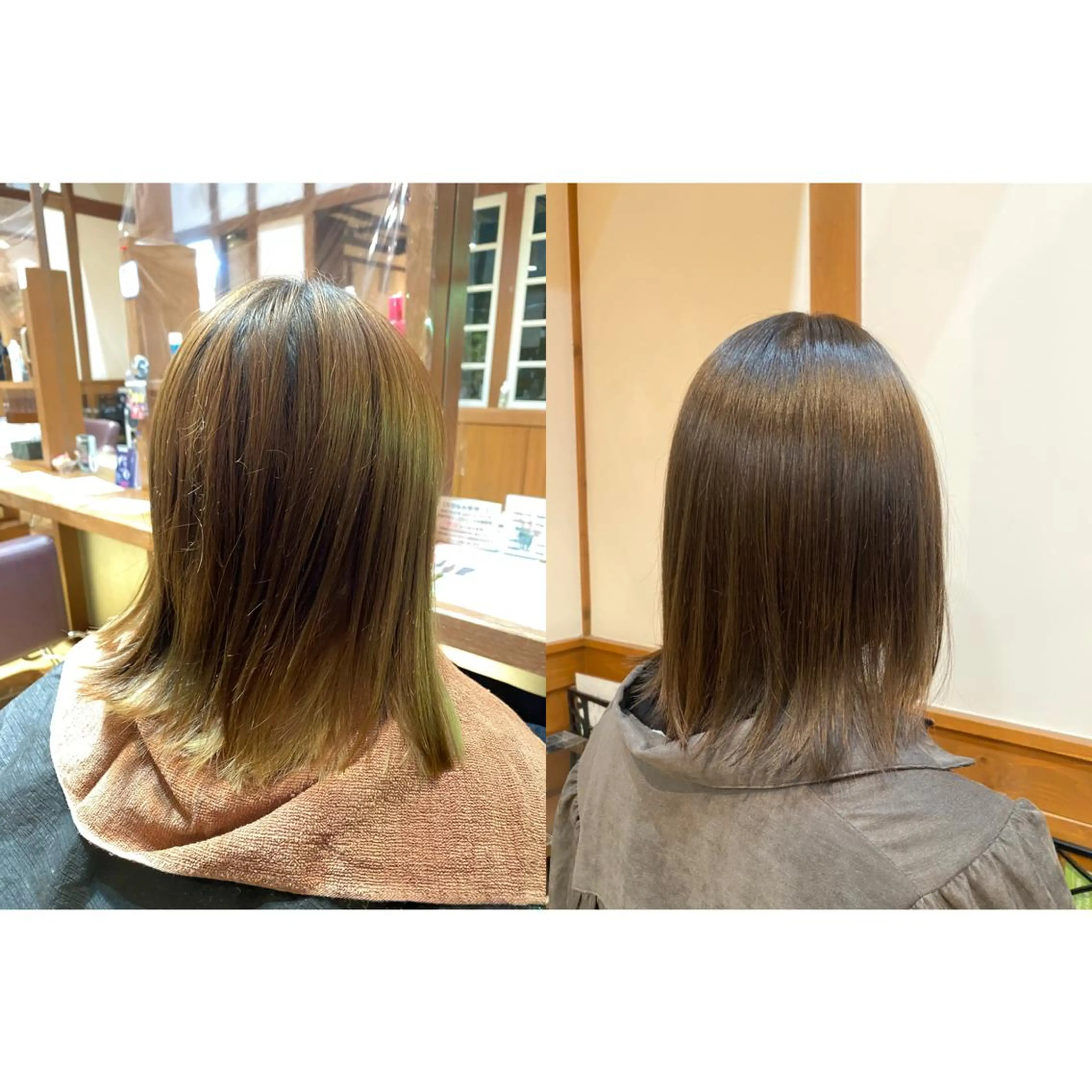 ミディアム カラー ヘアアレンジ topstylist 野口　雅のヘアスタイル