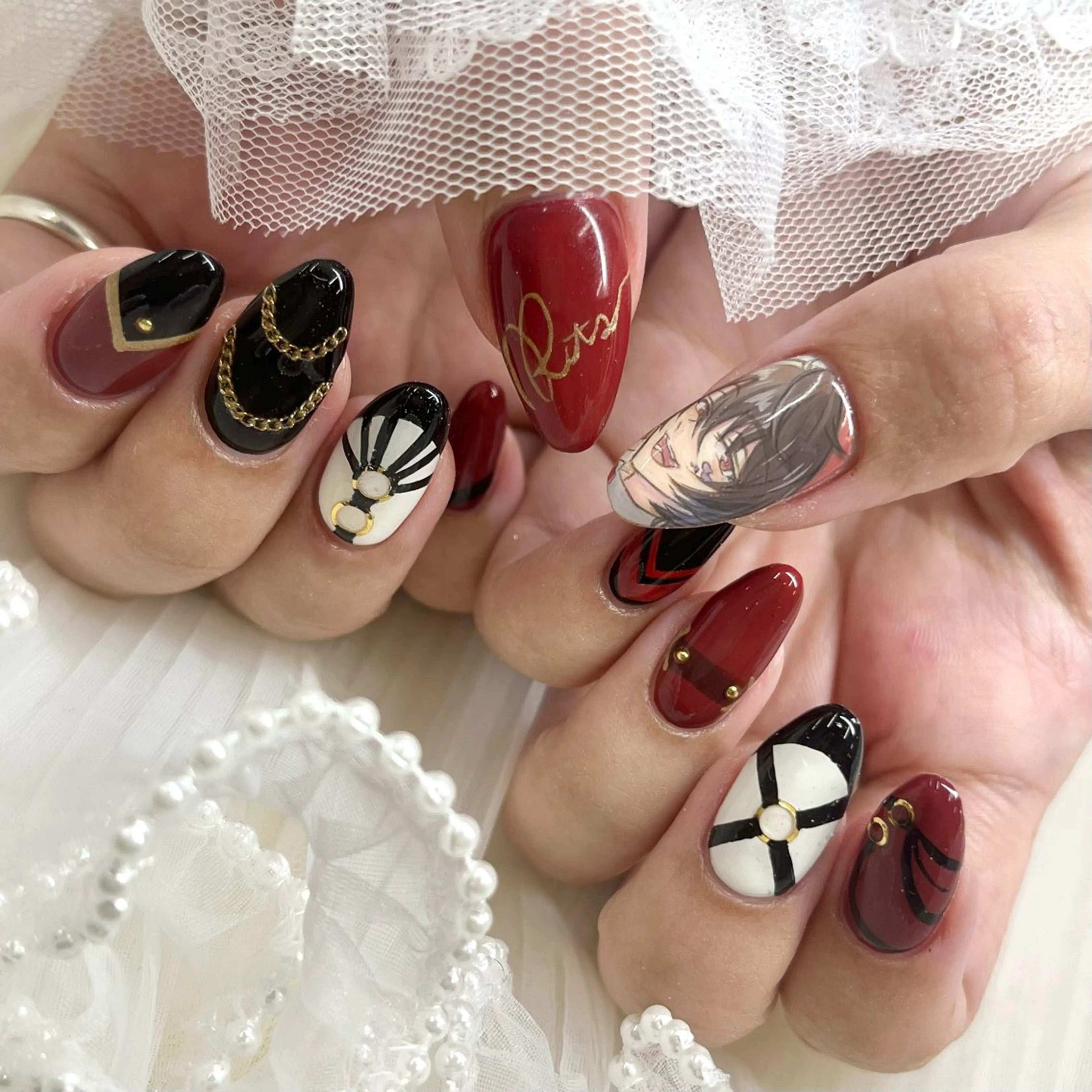 ネイル ハンドネイル 池袋痛ネイル Nok. 渡辺のネイルデザイン