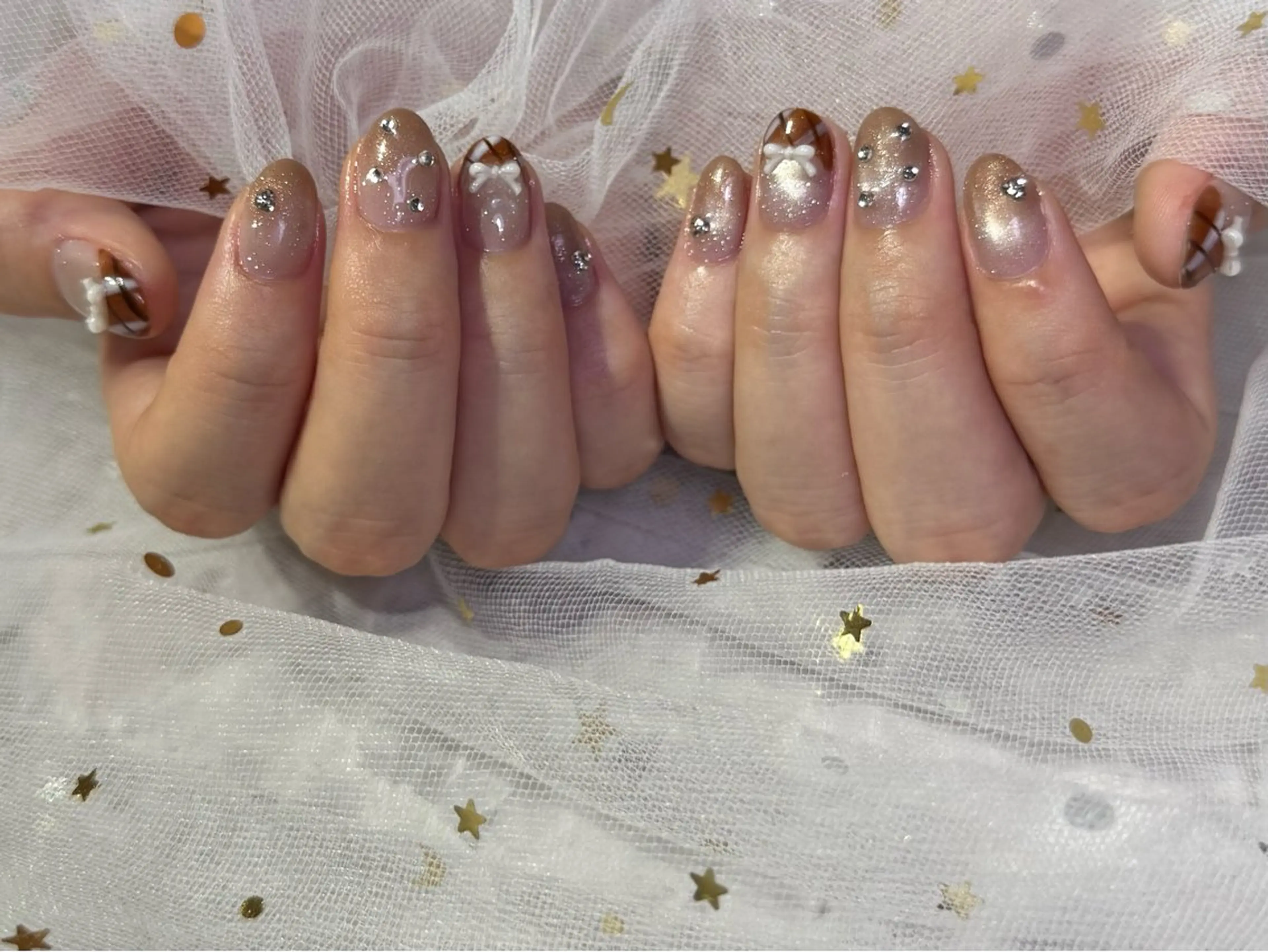 ネイル ハンドネイル Mnailsalon フィルイン対応サロンのネイルデザイン