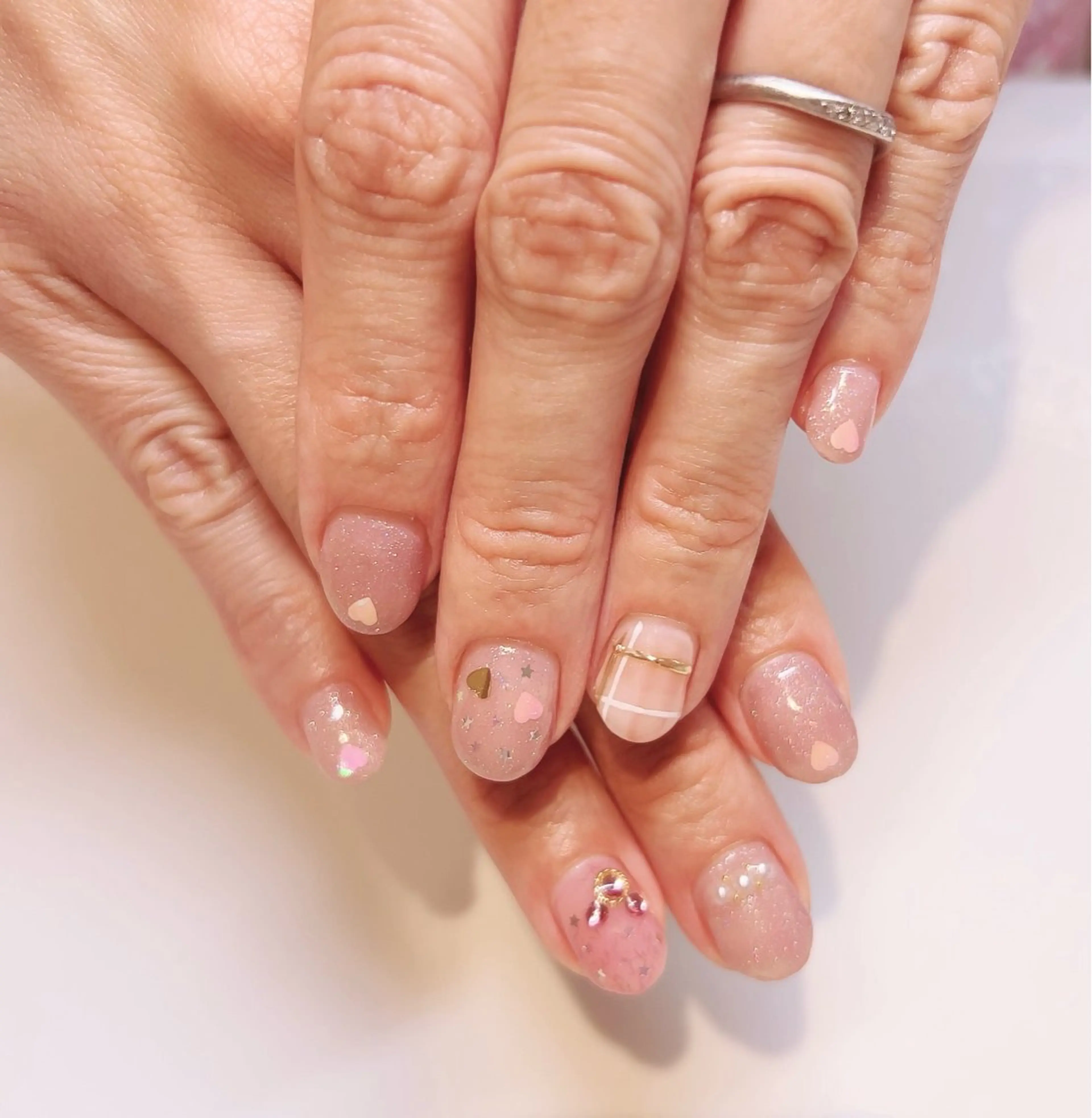 ネイル ハンドネイル nail salon pearのネイルデザイン