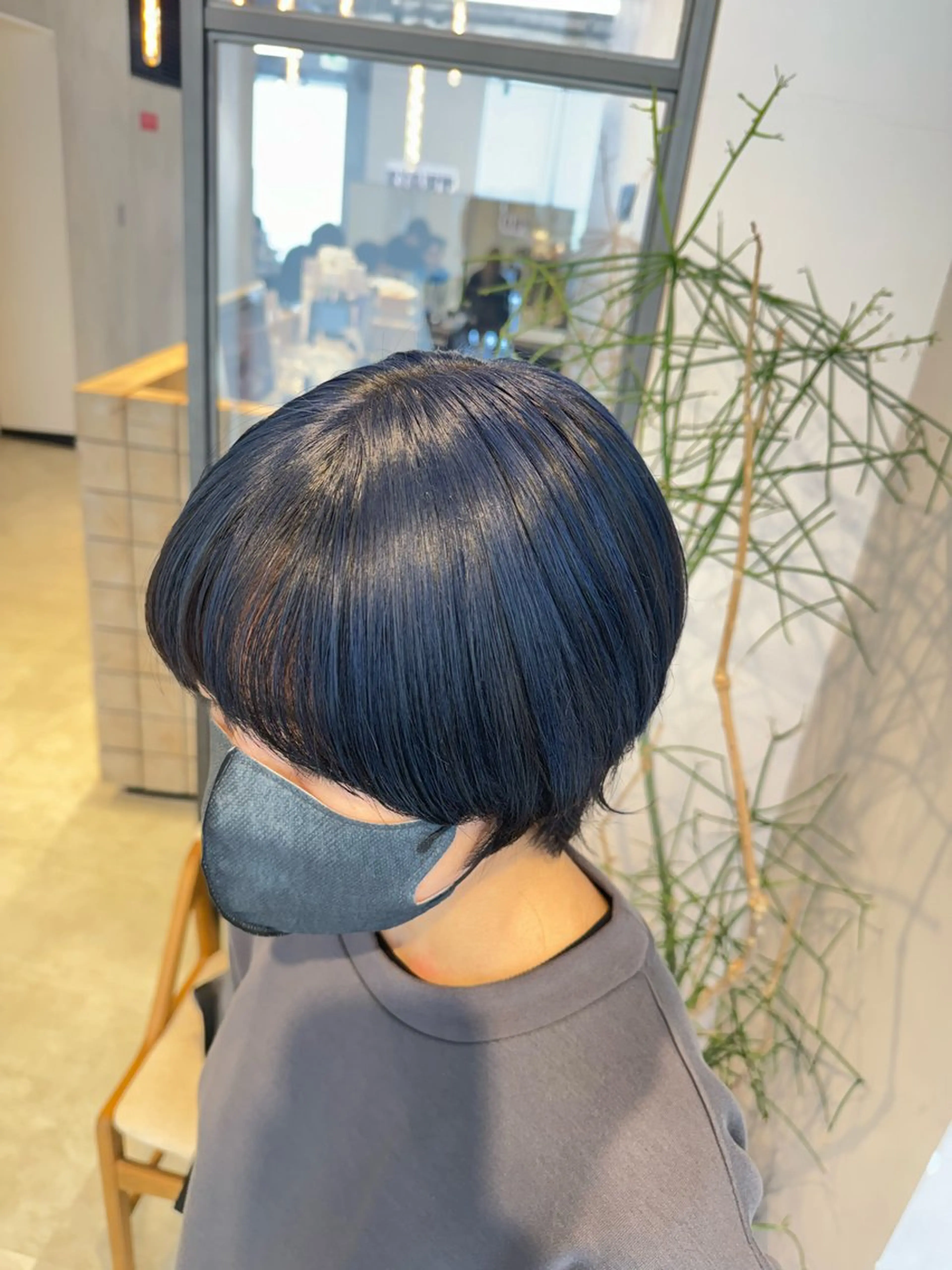 ショート カラー ハイライトカラー ハイライト ショートヘア ウルフカット カット ヘアカラー トリートメント 透明感カラー✨艶髪 制作🌱山根あゆみのヘアスタイル