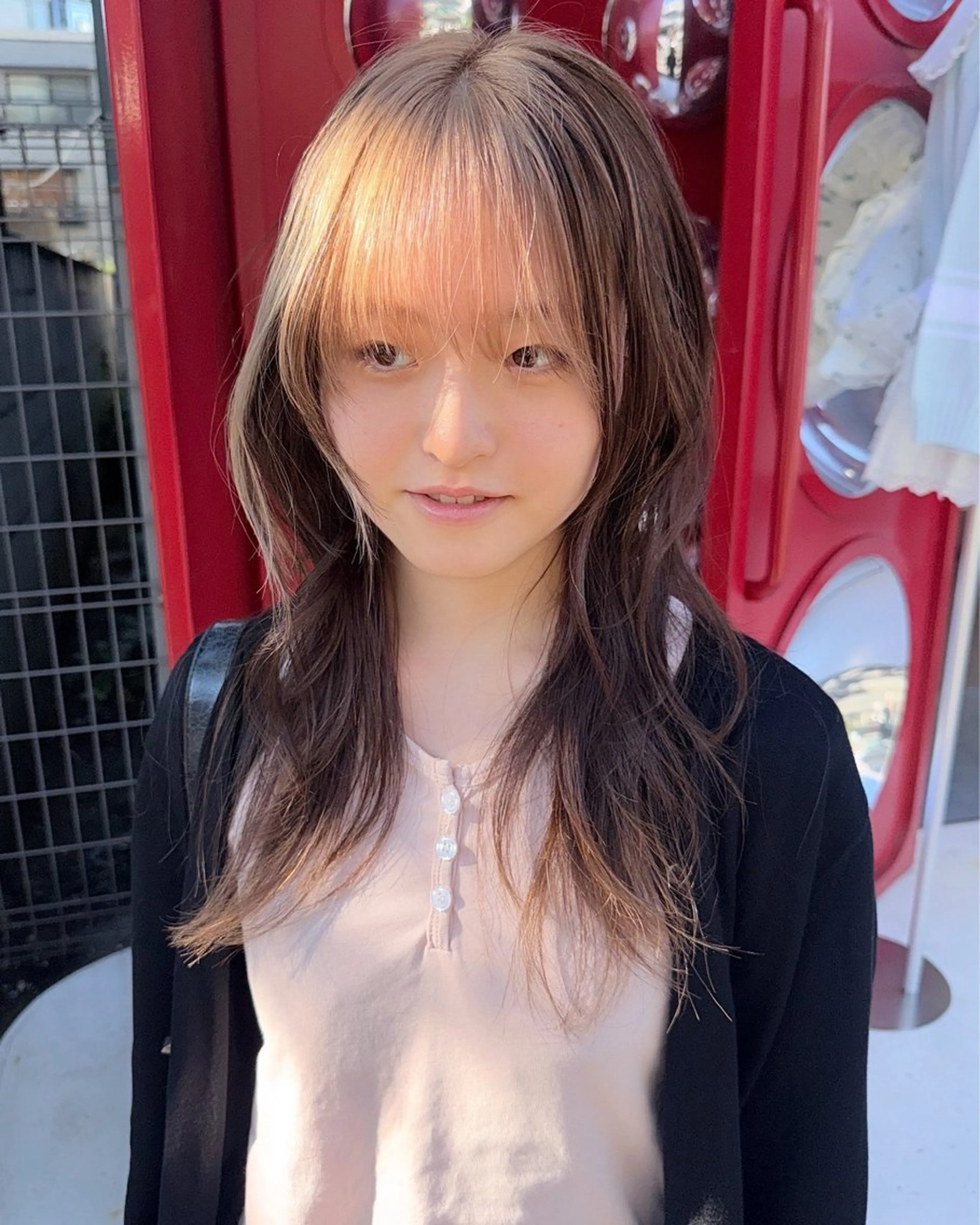 カット＋【デザインカラー】＋ケアトリートメントの写真