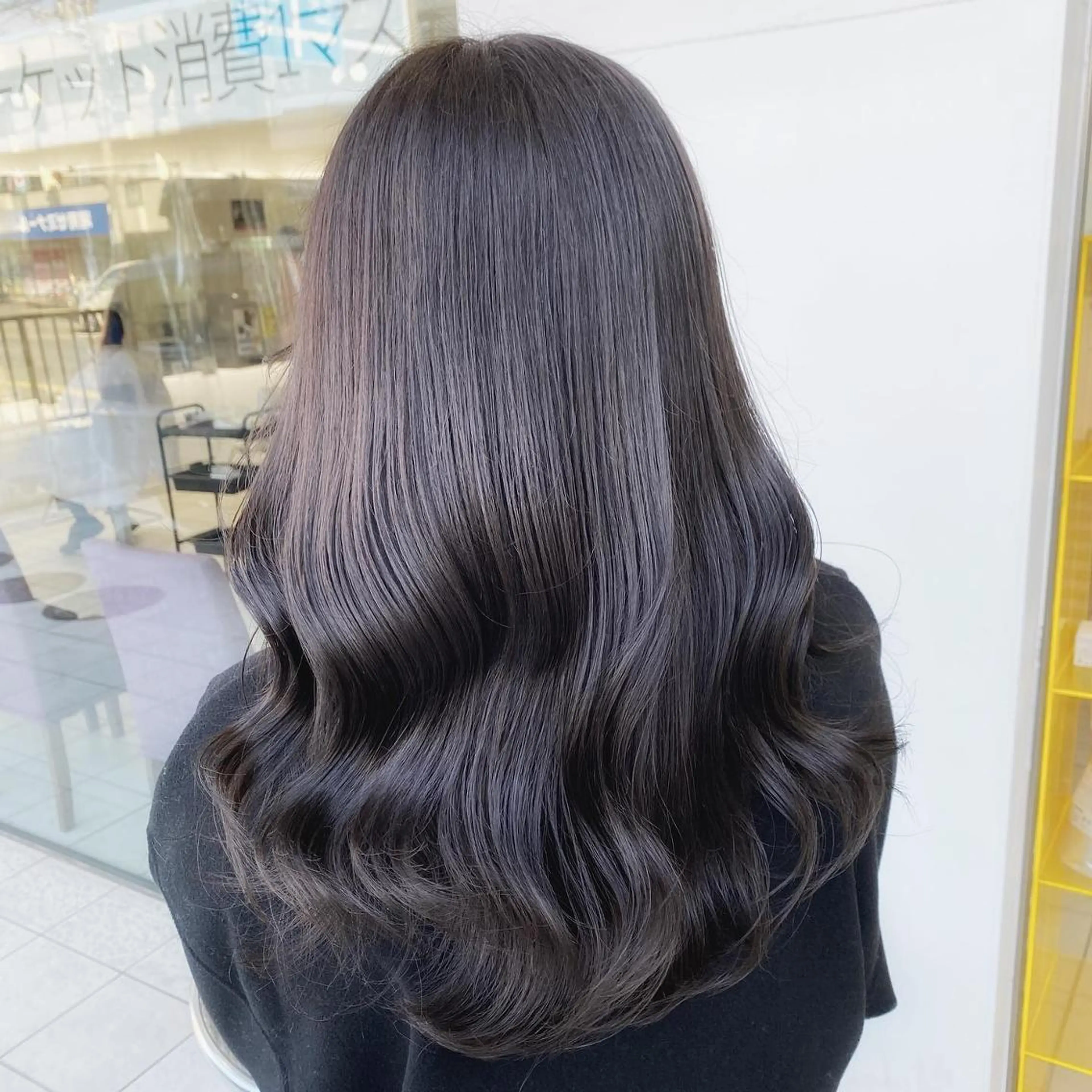 カラー ベージュカラー ブリーチ ブラウンカラー ショコラグレージュ ココアブラウン 艶髪レイヤー屋さん 大澤竜馬のヘアスタイル