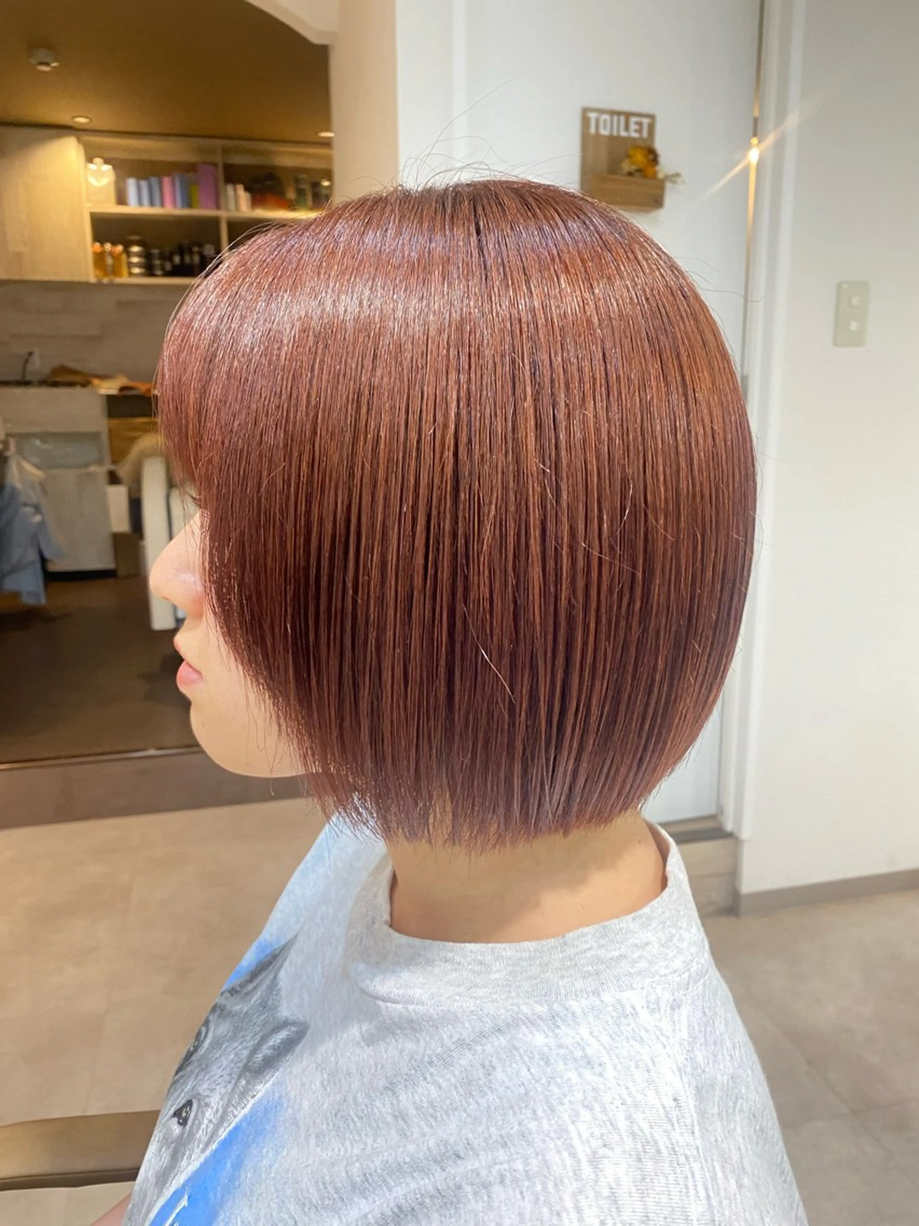 ショート 水口 莉央のヘアスタイル