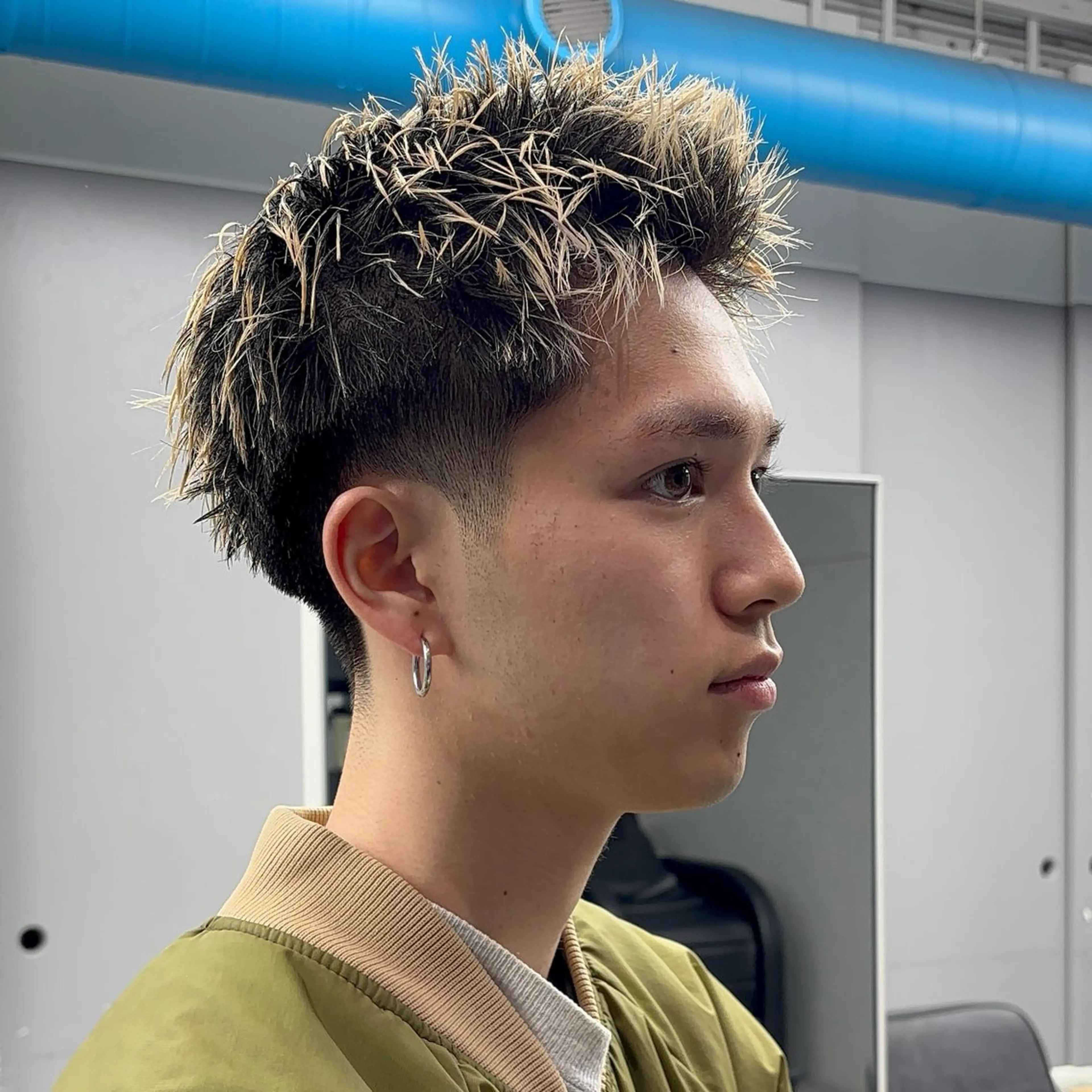 ショート カラー メンズ カット ヘアカラー men's/perm colorDaijuのヘアスタイル