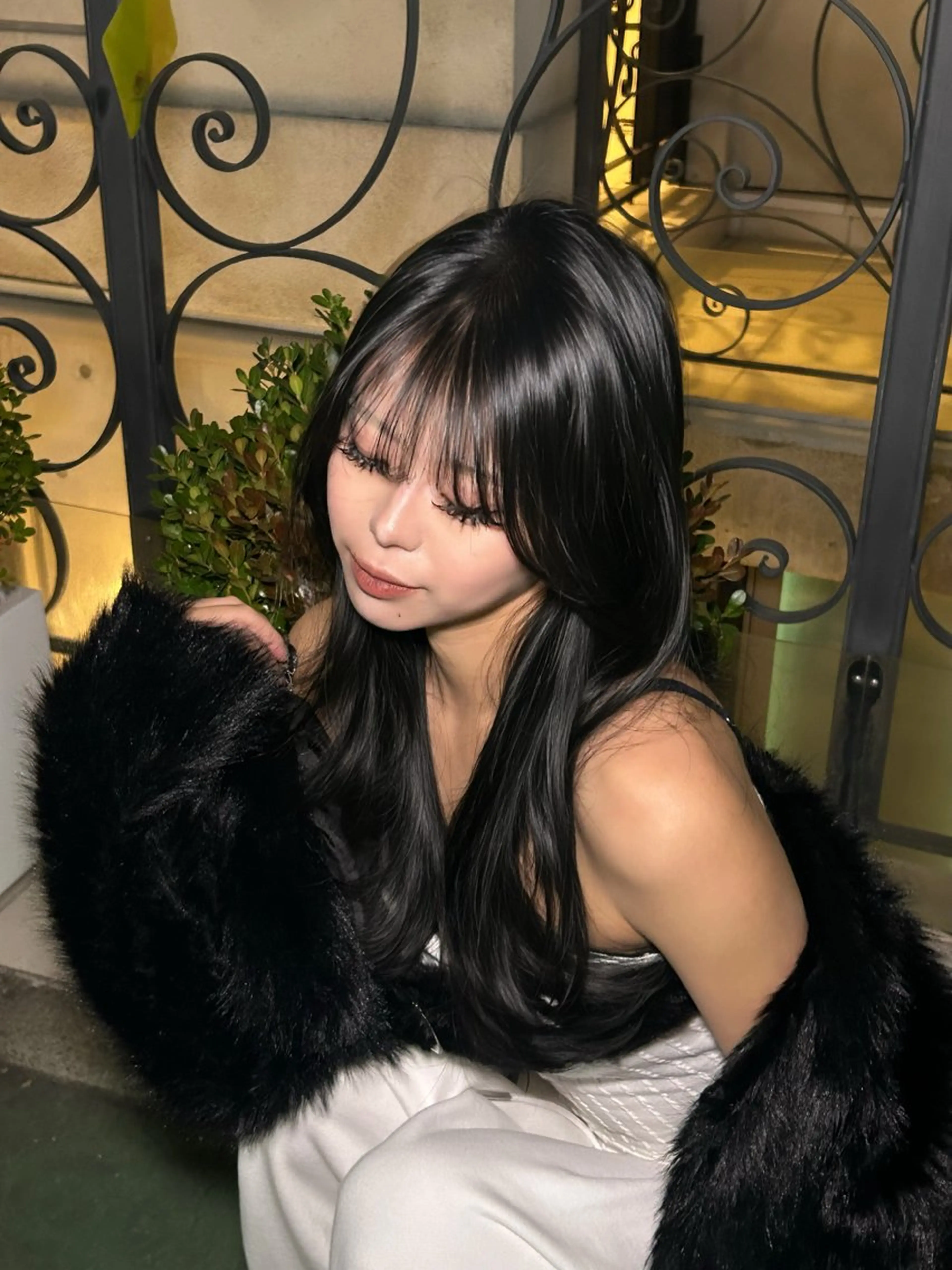 ロング ヘアカラー Qinシェアサロン原宿所属・吉村 駿佑のヘアスタイル