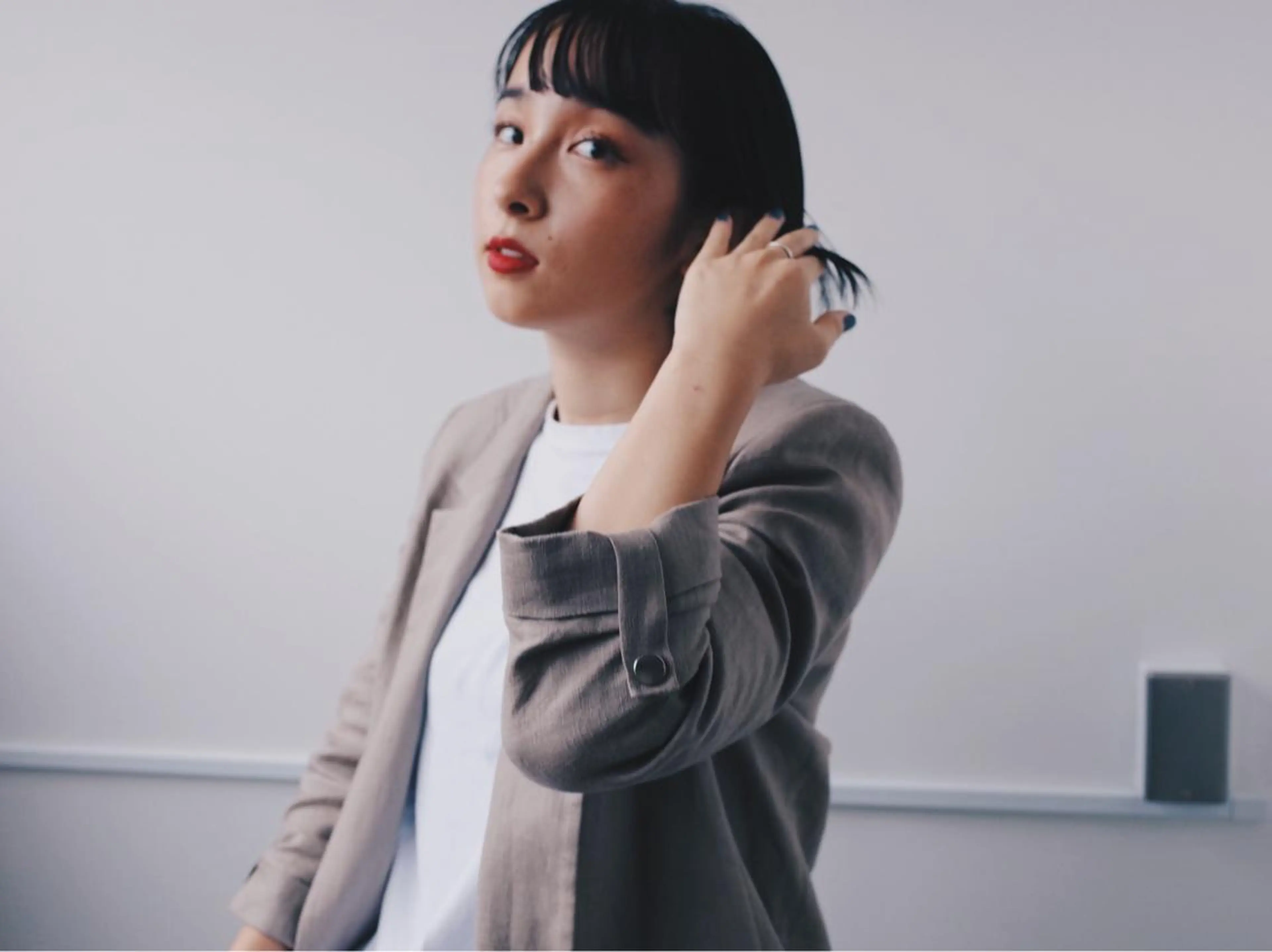ショート カラー ウルフ、ボブ美容師 今井のヘアスタイル