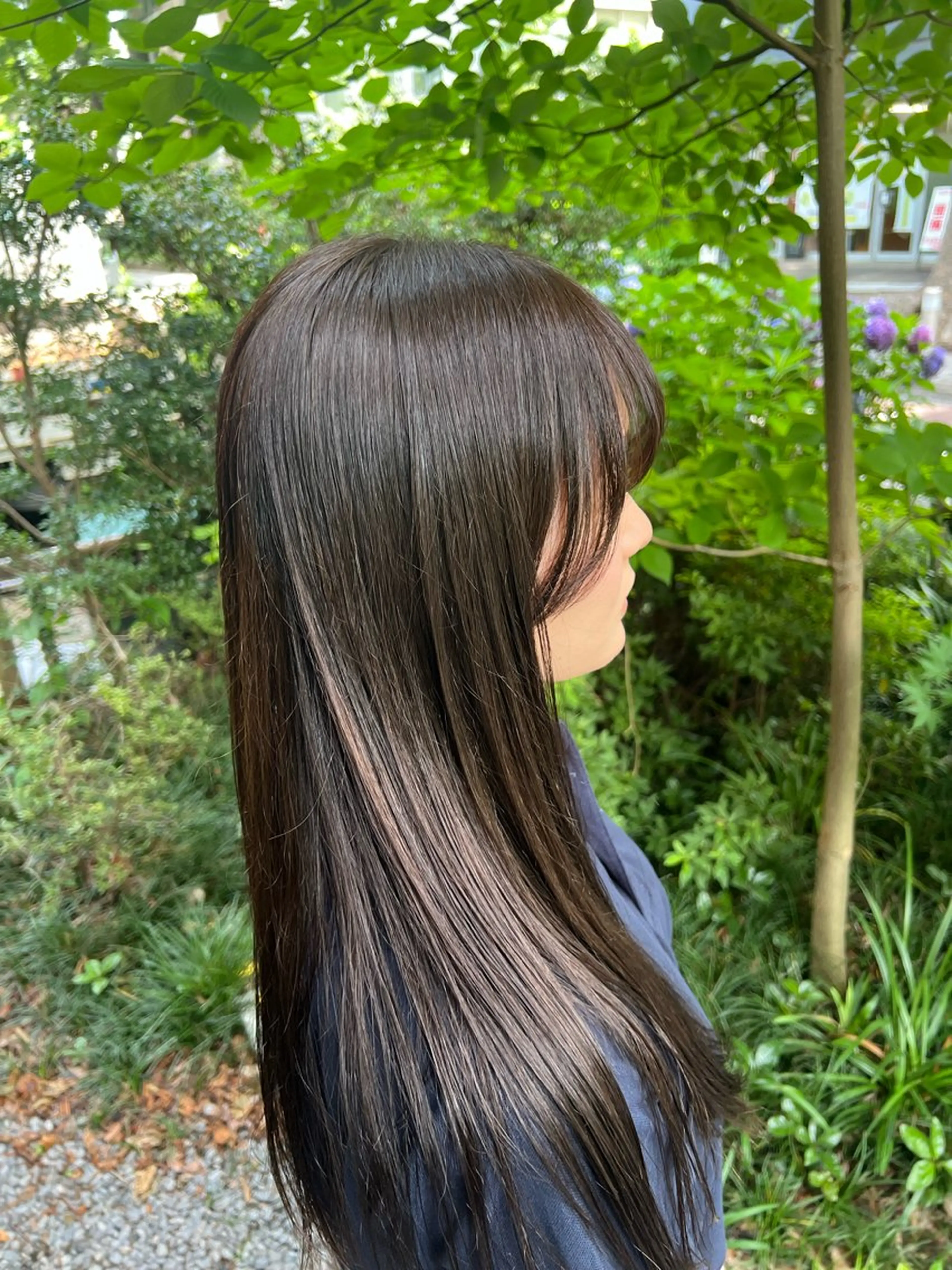 💎新規様💎 ブリーチなしで出す透明感&艶カラー➕2ステップ艶トリートメントの写真