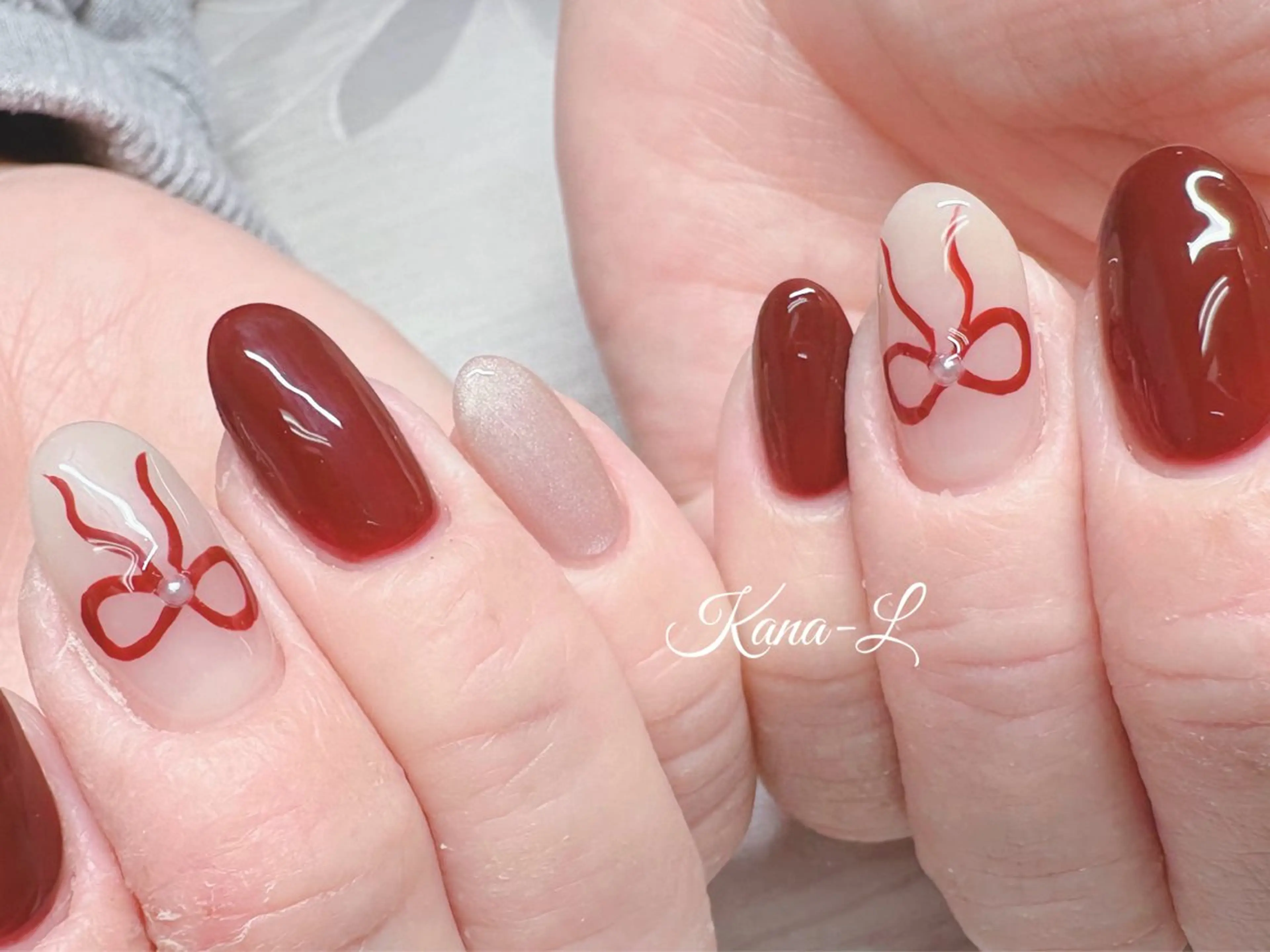 ネイル 芦辺 香奈のネイルデザイン