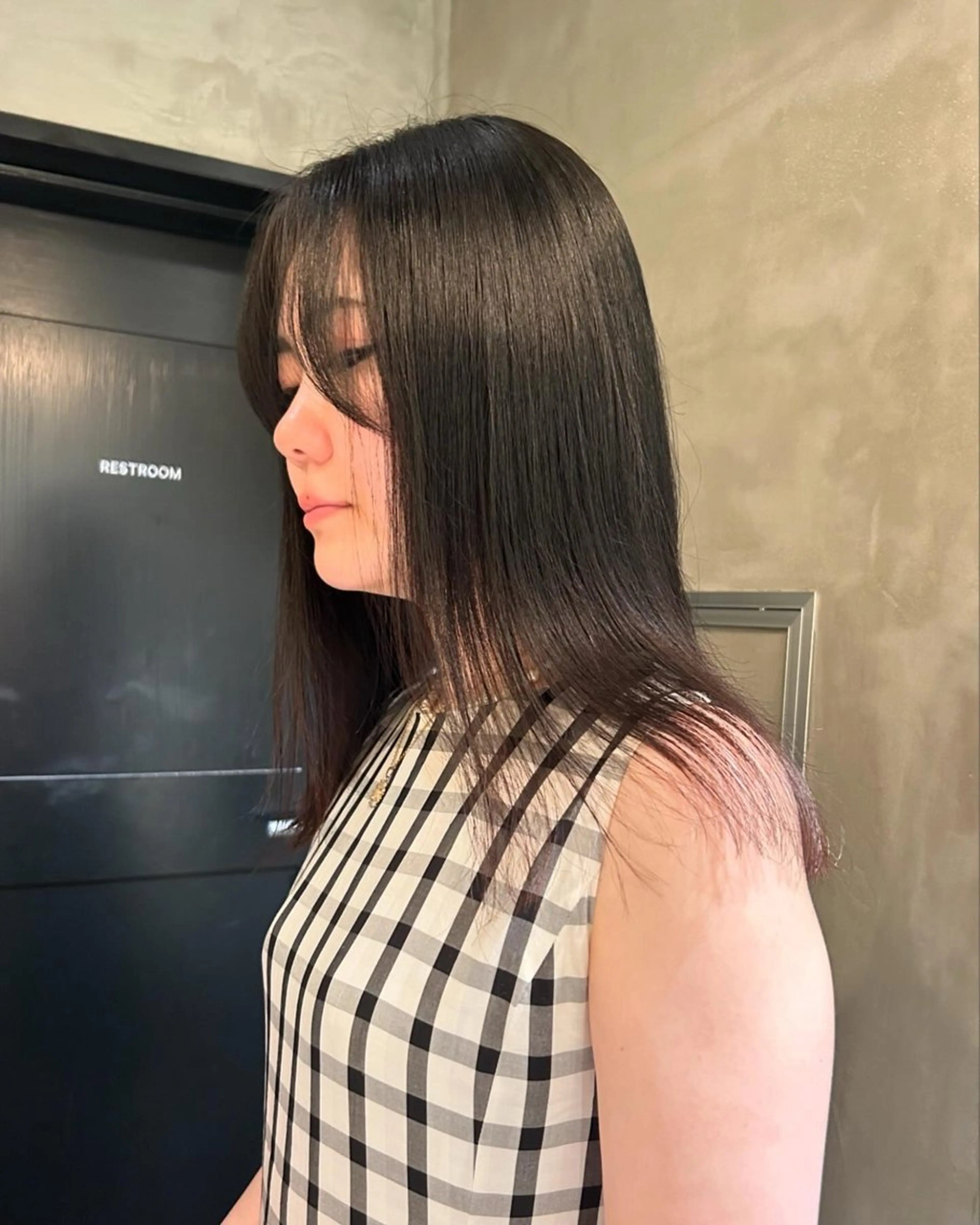 ロング パーマ 縮毛矯正 トリートメント デザインカラー❤︎ イシイレイのヘアスタイル