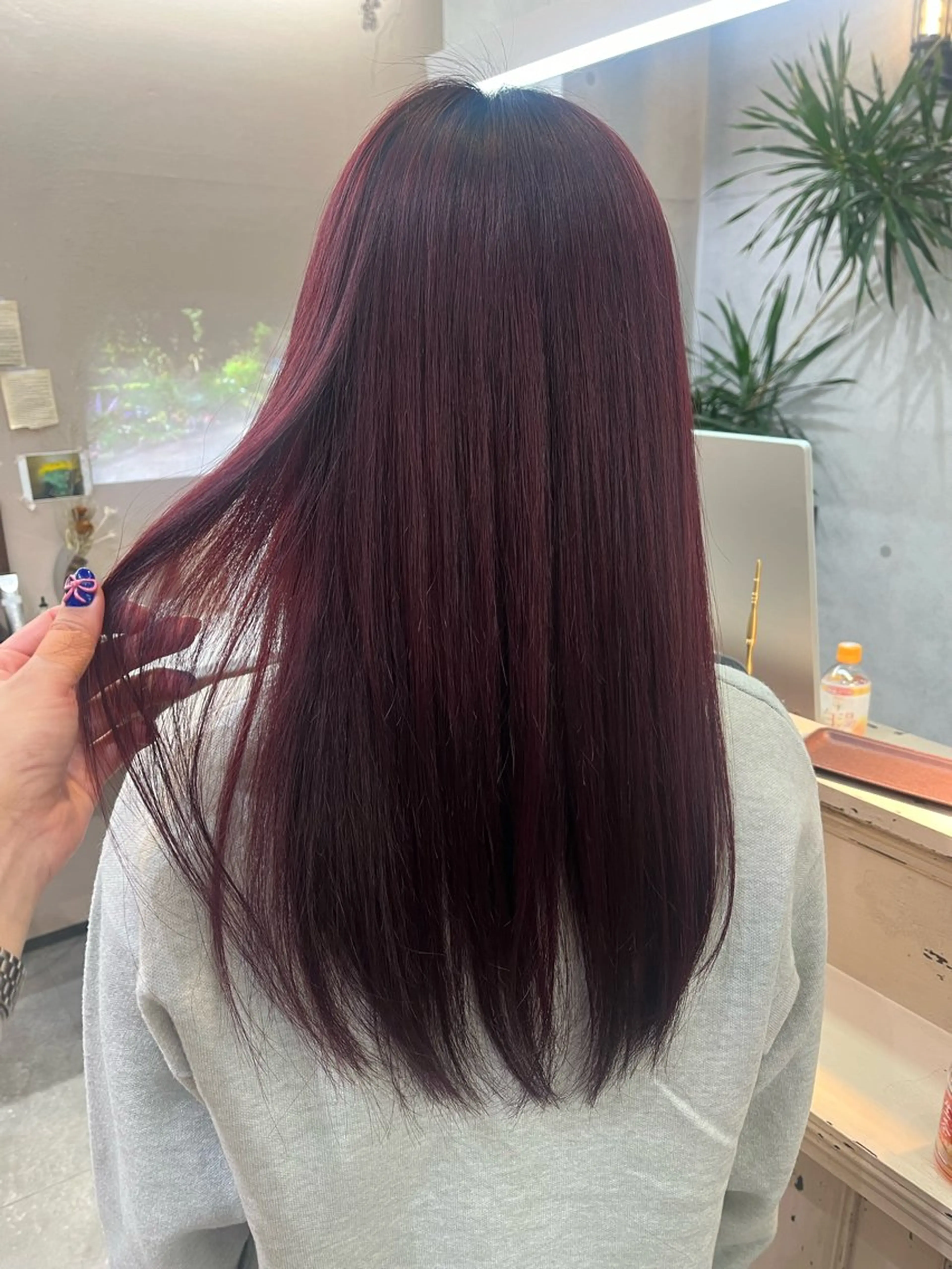 セミロング カラー カット ヘアカラー トリートメント MIES amane(アマネ)のヘアスタイル