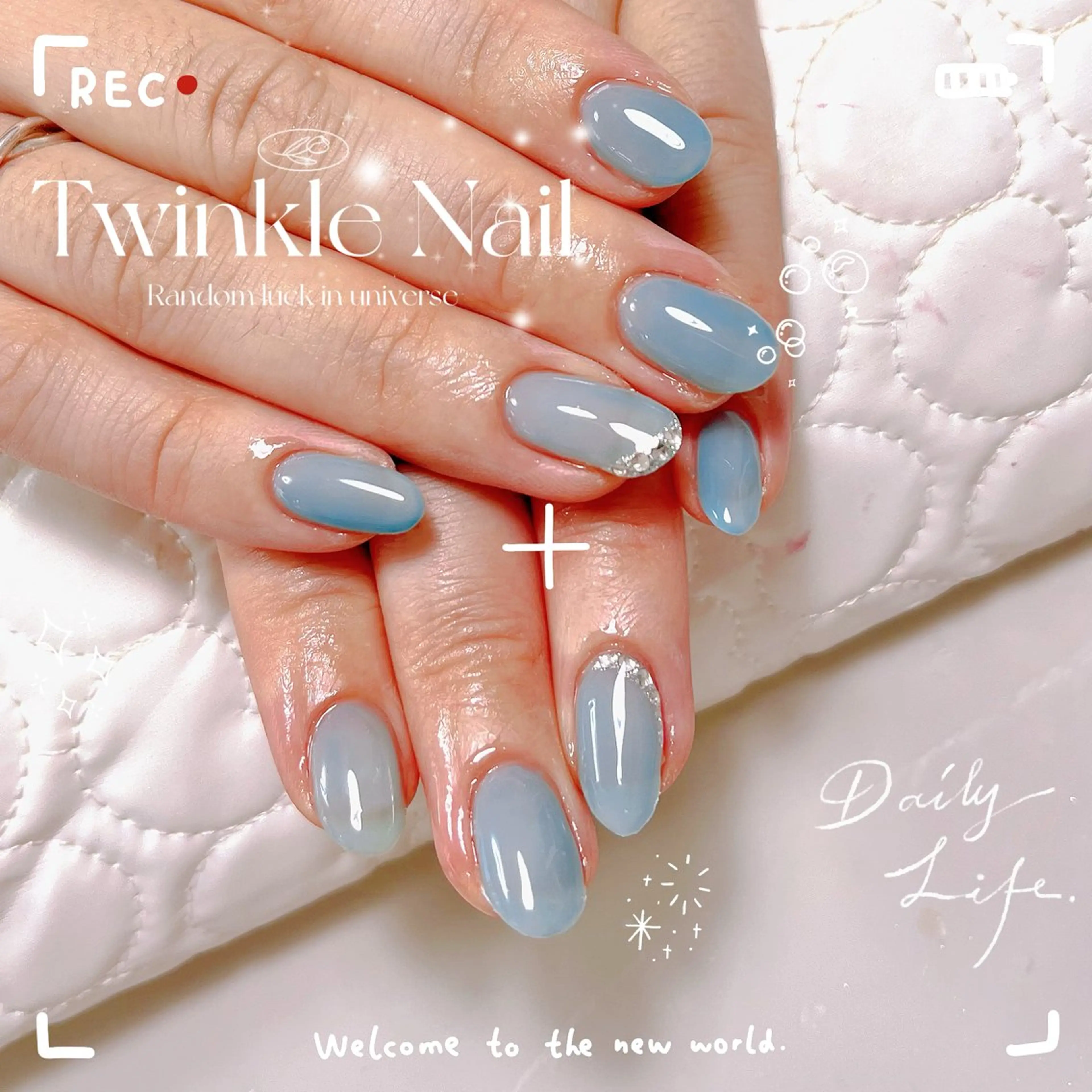 ネイル キラキラネイル Twinkle Nail Kuboのネイルデザイン