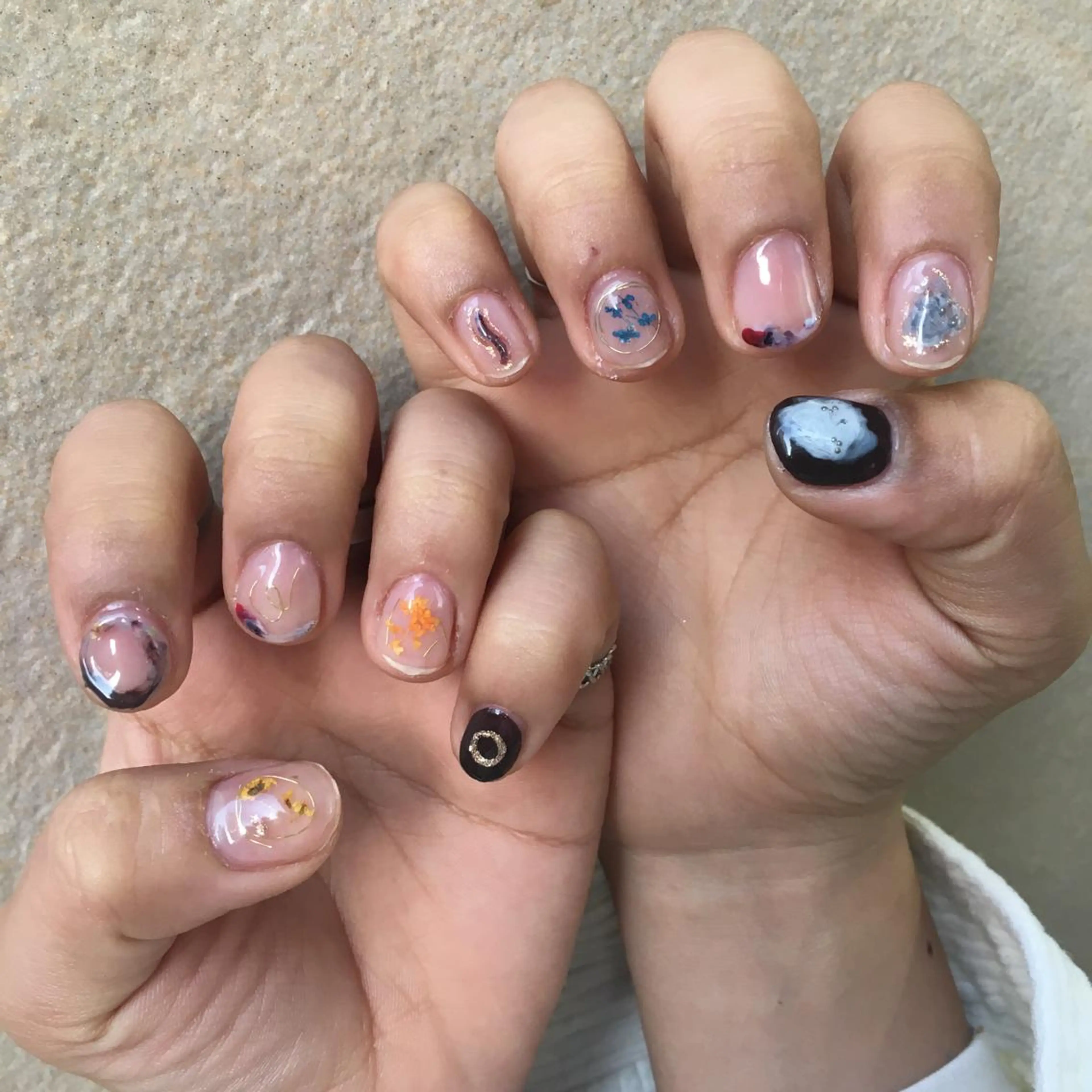 ネイル 【似合わせ提案】鈴木 舞のネイルデザイン