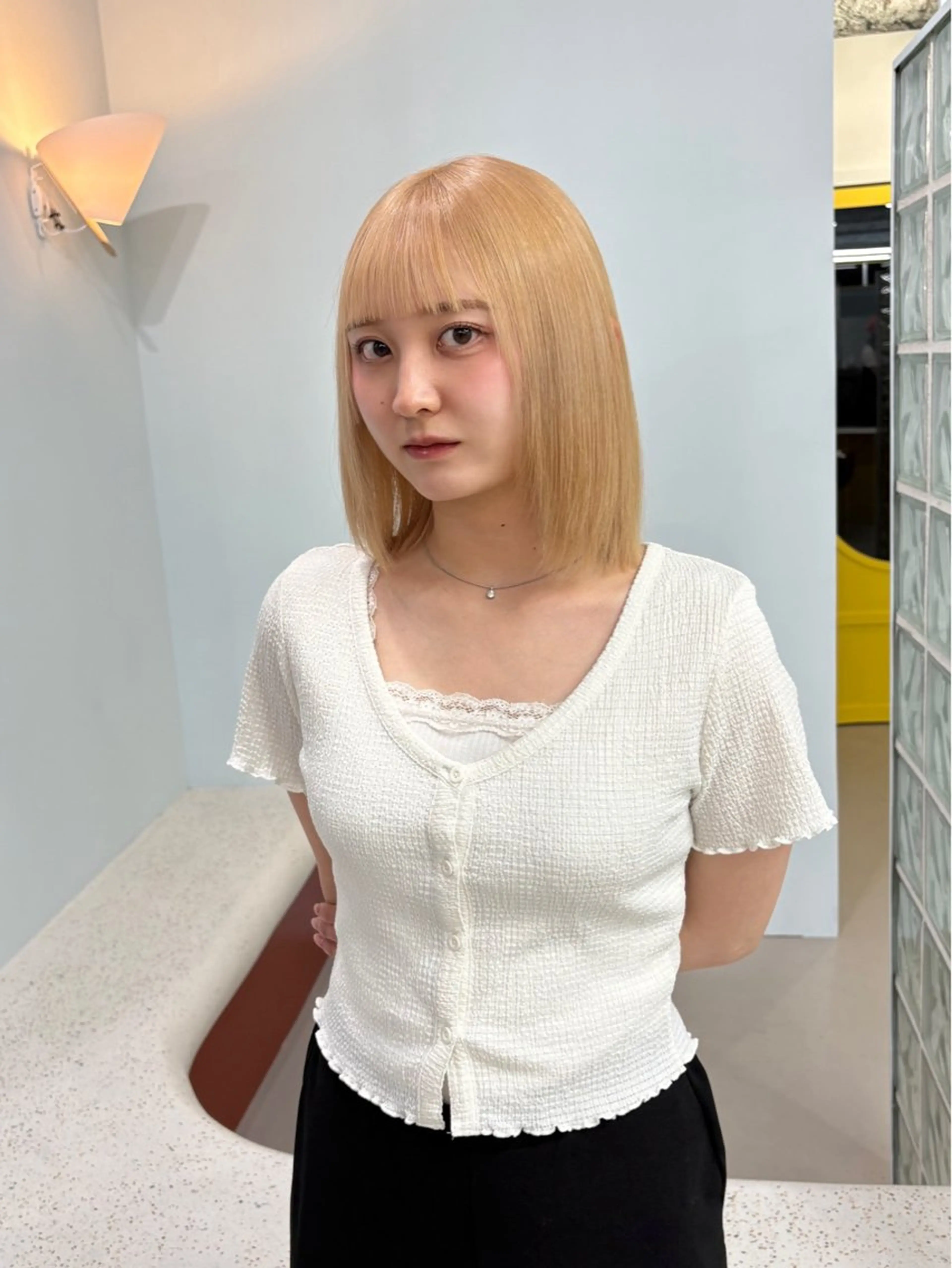 カラー ヘアカラー qulim hair所属・【qulim】松尾 香透のヘアスタイル