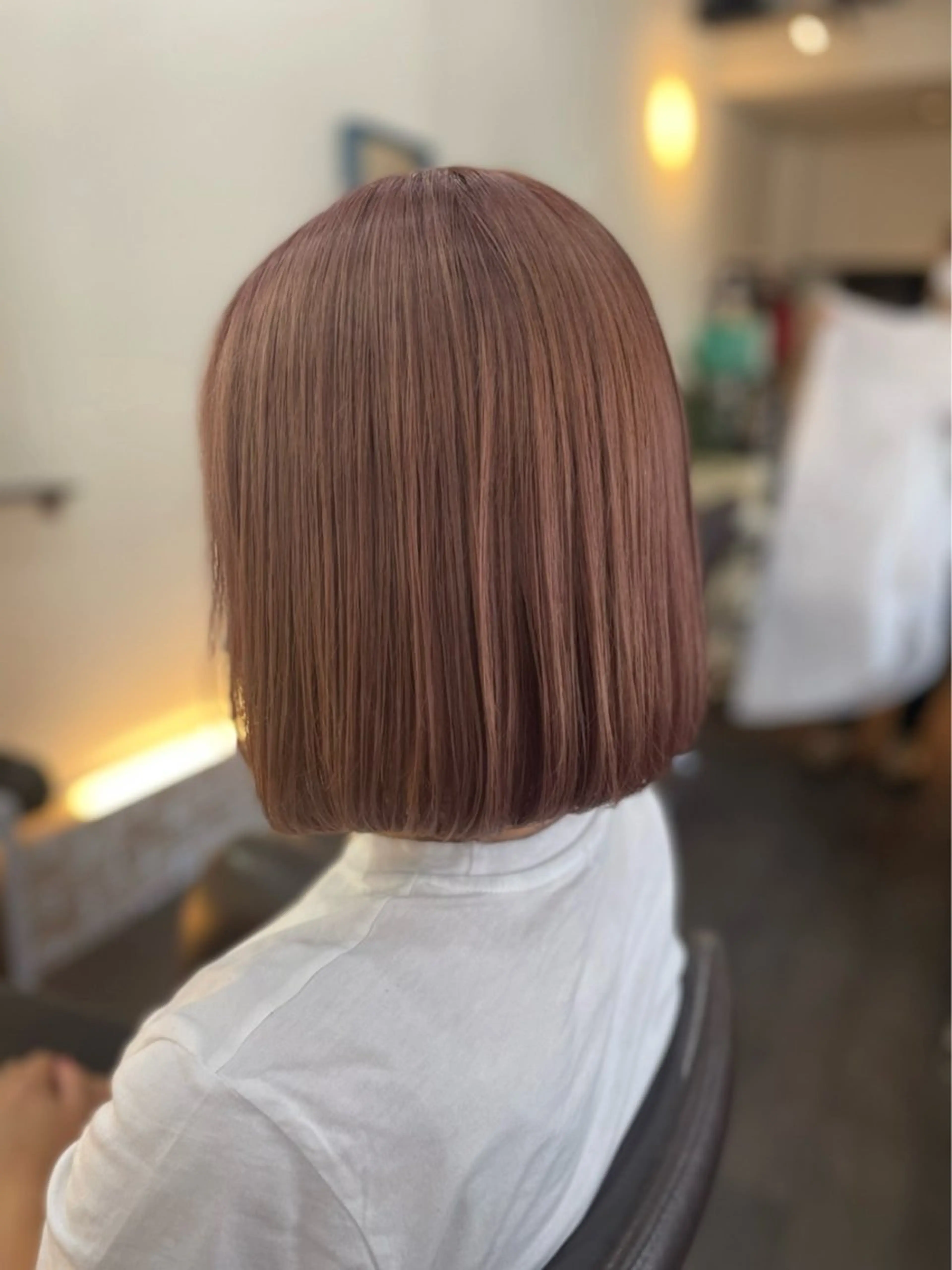 ショート カラー カット ヘアカラー トリートメント Le rond所属・透明感艶カラー 城間晴人のヘアスタイル