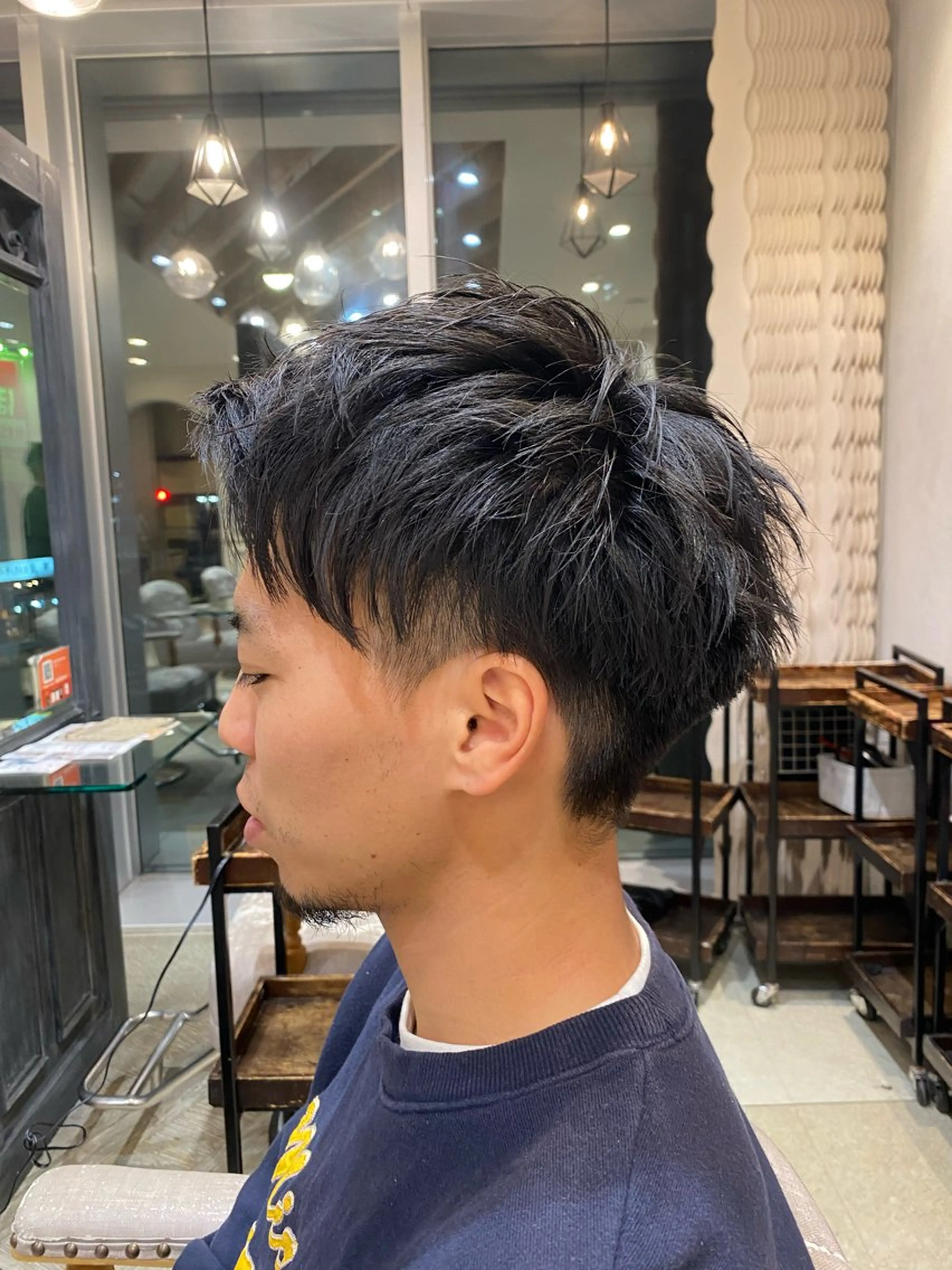 🦖メンズカット➕シャンプーの写真