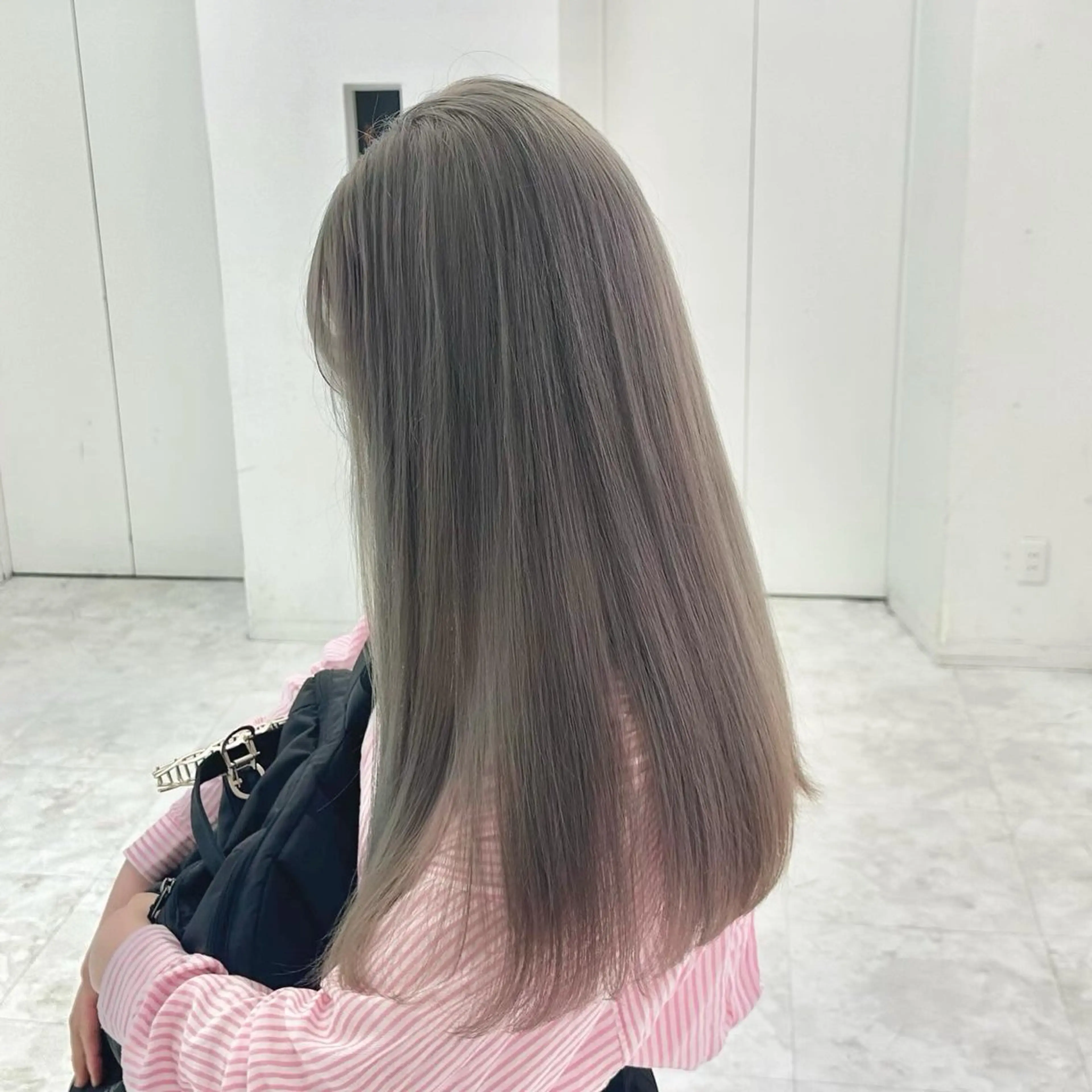 カラー マンツーマン/原宿/ 透明感カラー⭐️のヘアスタイル