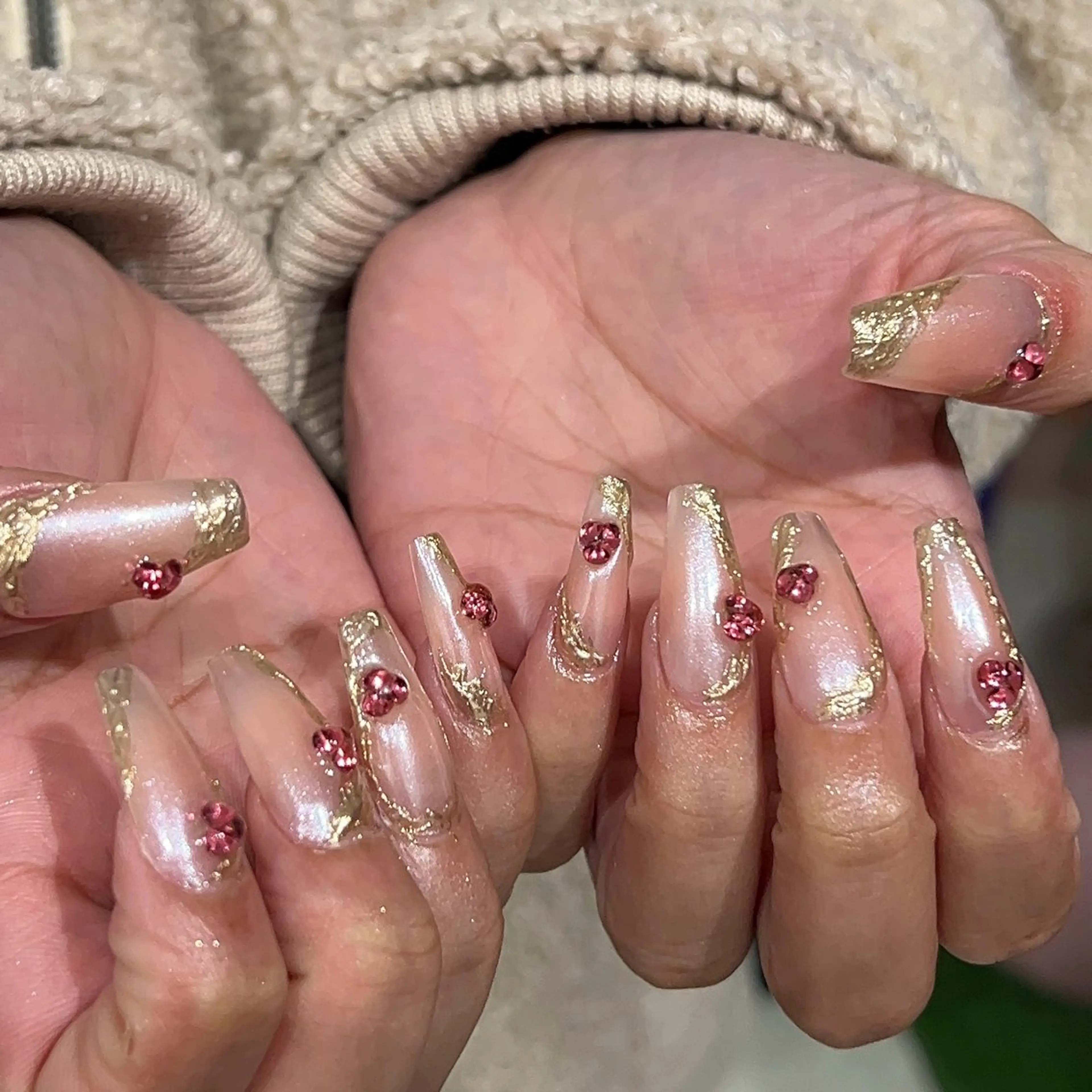 ネイル ハンドネイル MODA MANAMIᵕ̈のネイルデザイン