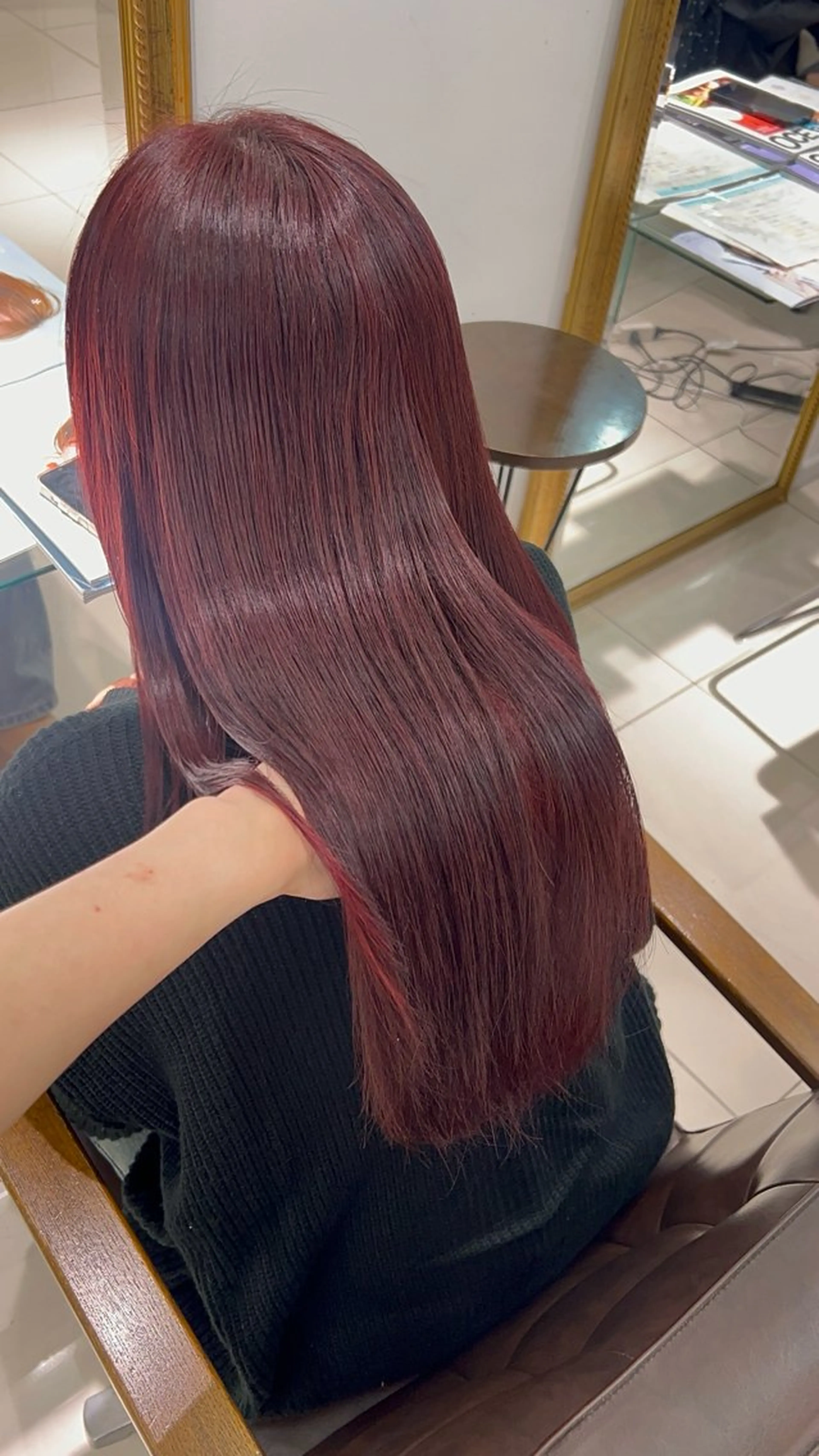 ロング カラー ヘアカラー ハイトーンカラー 🤍🫧 長井 律のヘアスタイル
