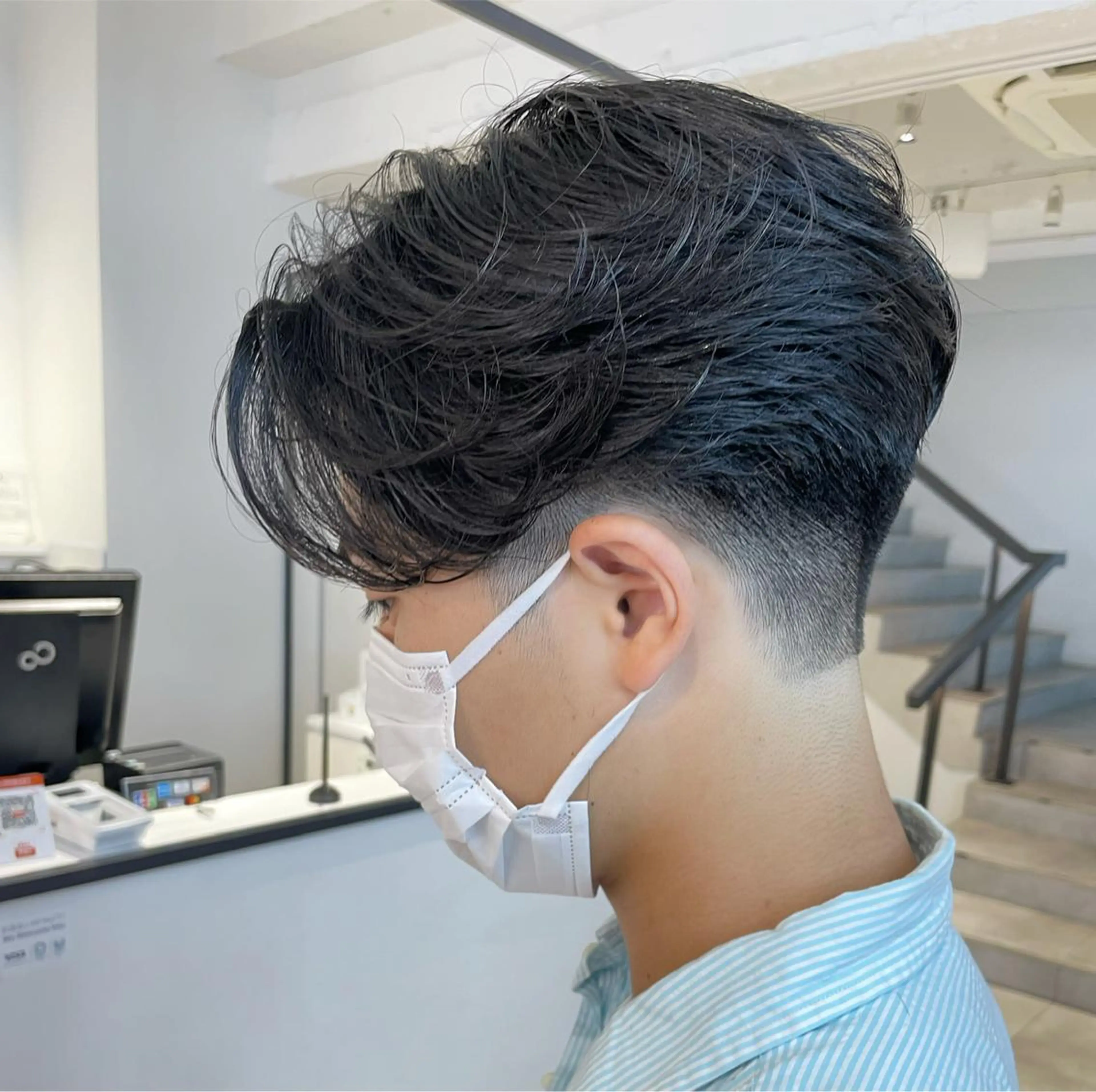 ショート パーマ メンズ カット パーマ 🇰🇷カルマパーマ kaito🇰🇷のヘアスタイル
