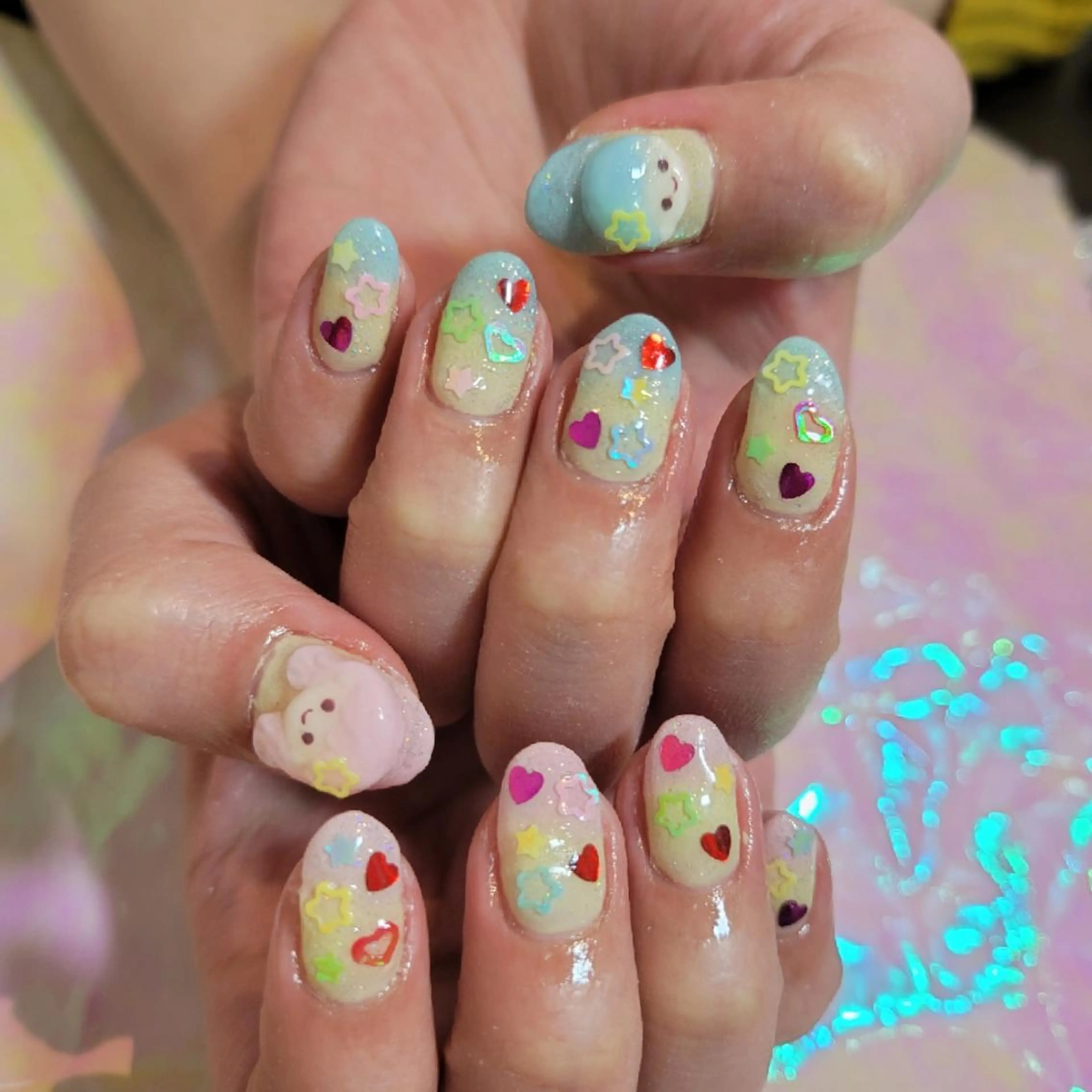 ネイル 💜bora .のネイルデザイン