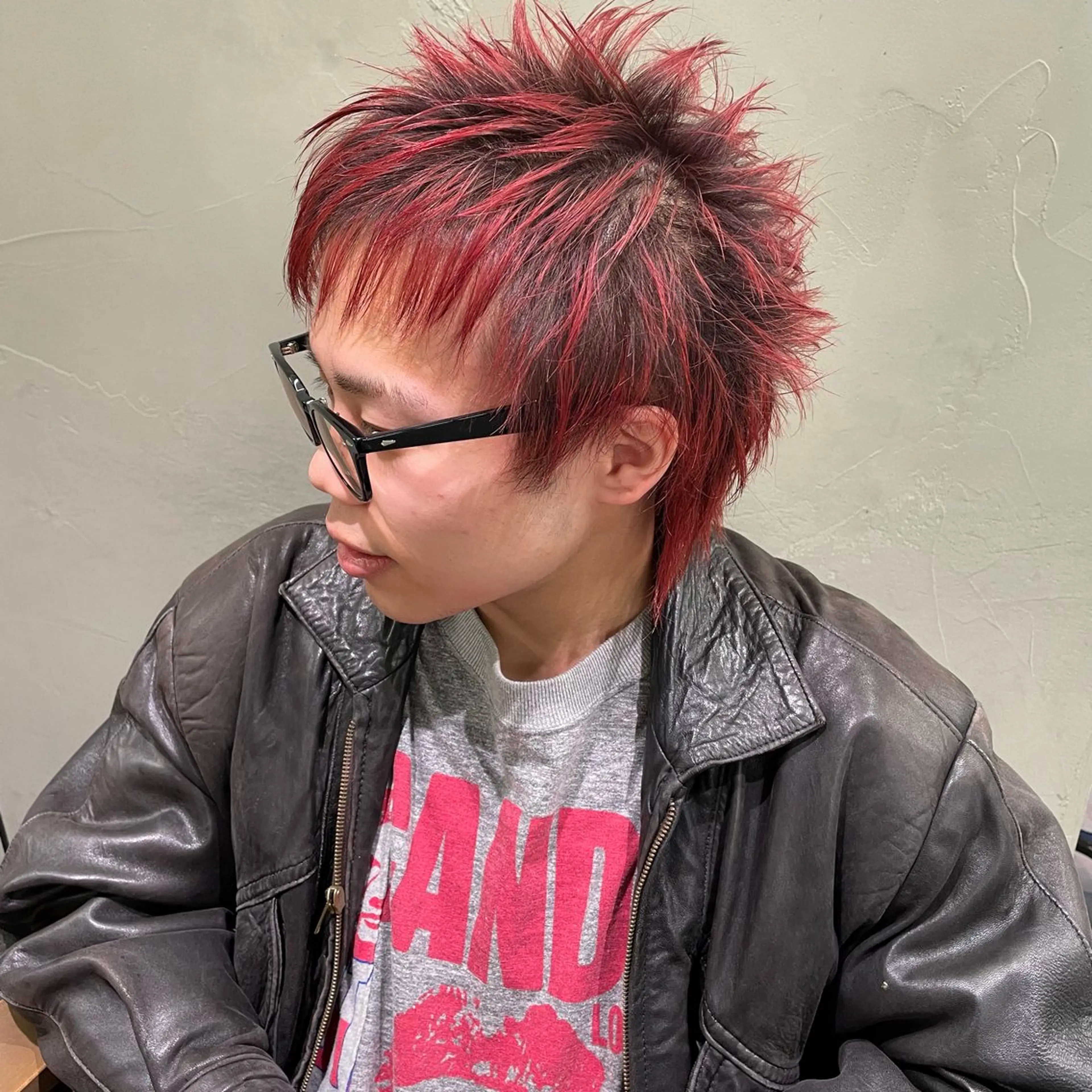 ショート カラー メンズ ヘアカラー RorriM natsuのヘアスタイル