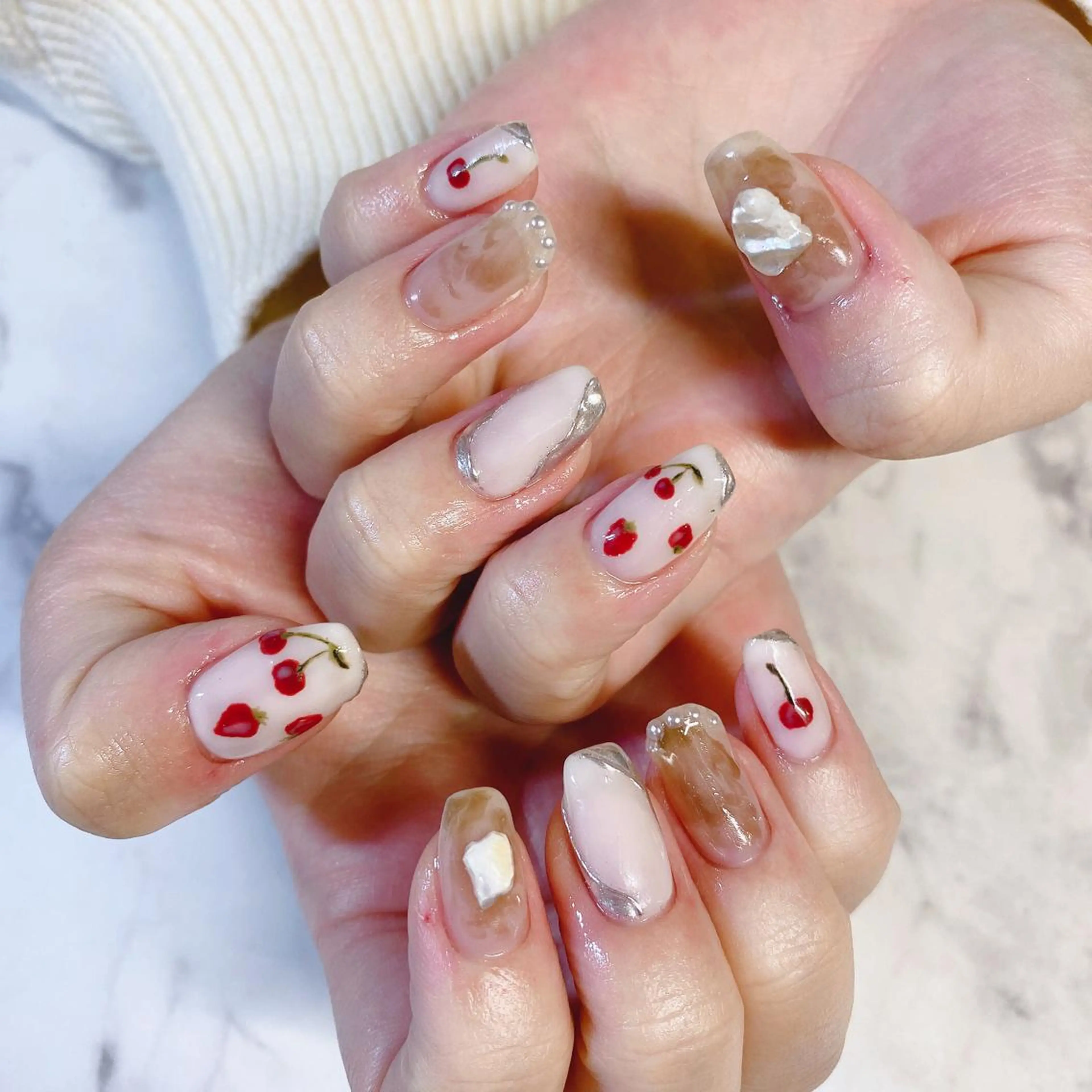 ネイル ハンドネイル ISHIHARA KANAのネイルデザイン