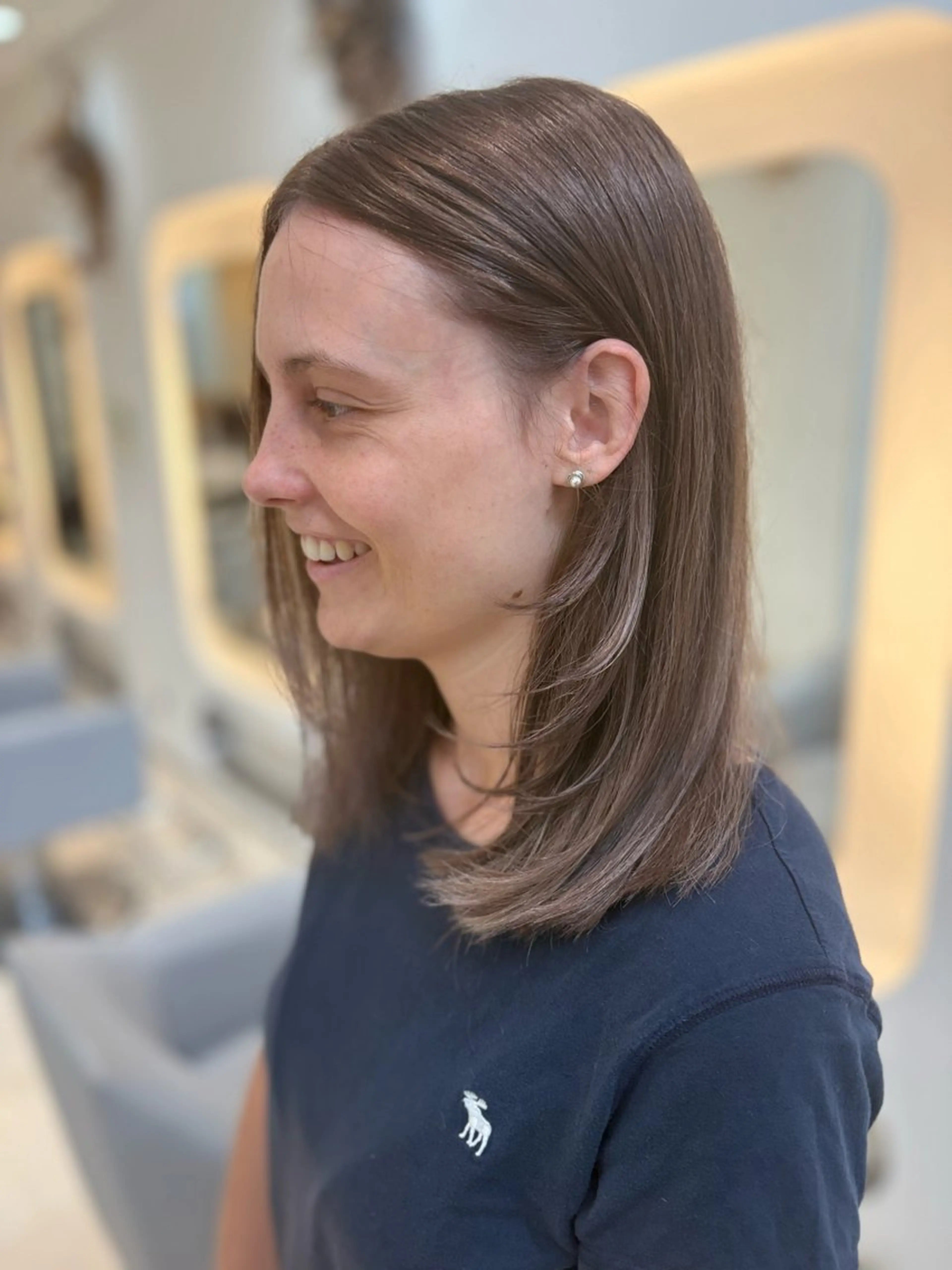 ミディアム カラー カラーモデル募集/ 平尾ひよりのヘアスタイル