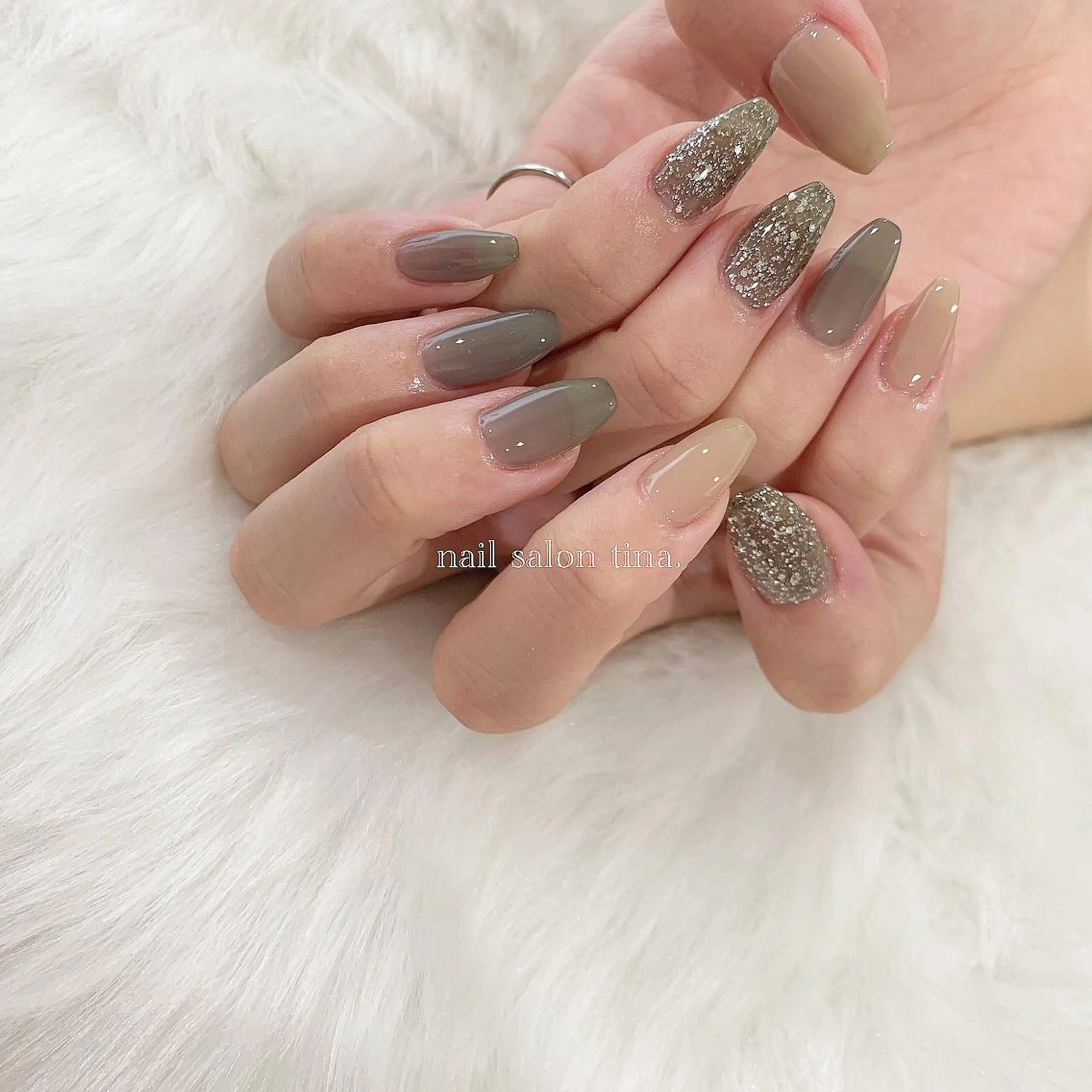 ネイル nail salon tina.所属・中山 はづきのネイルデザイン