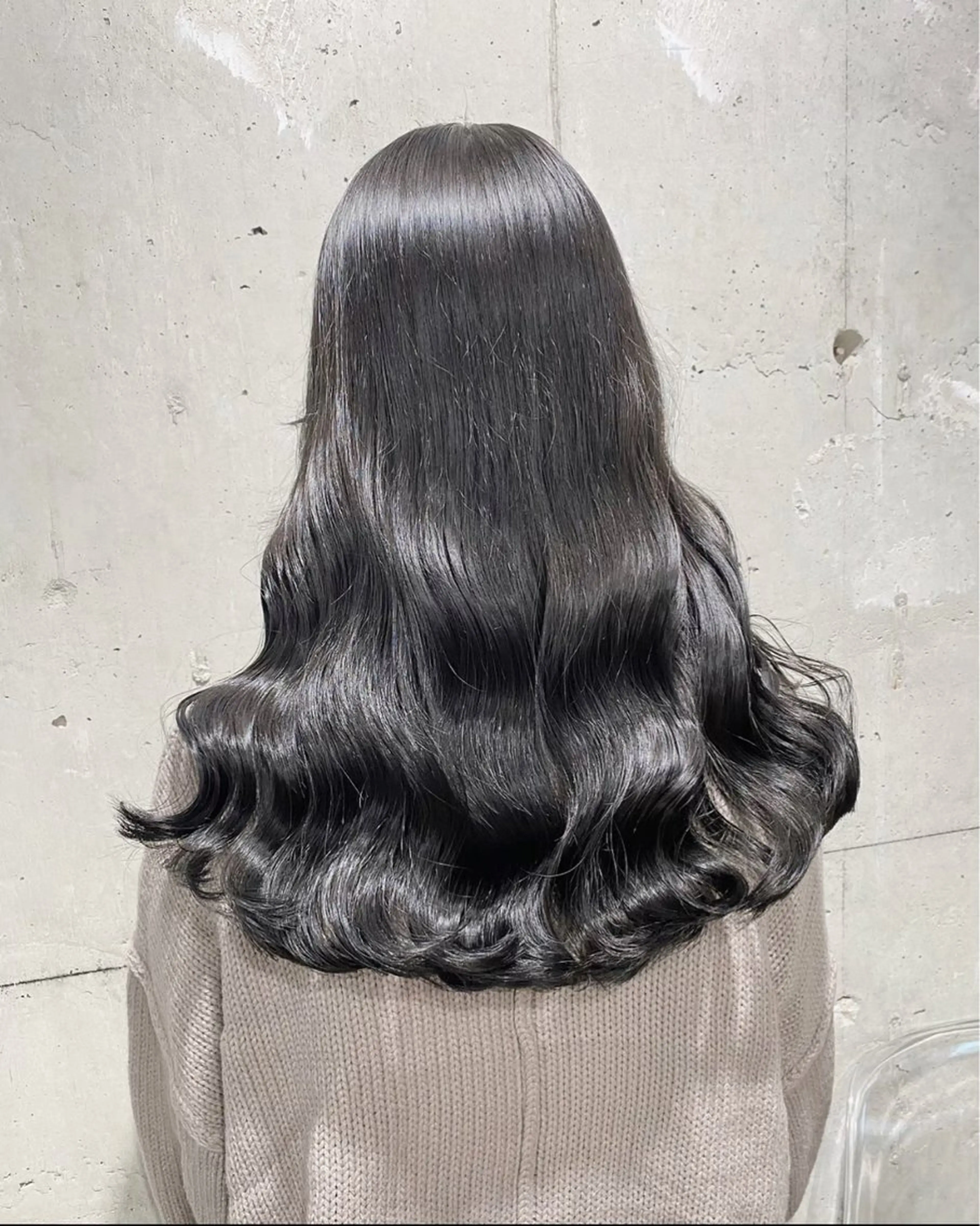 ロング カラー 黒髪 ナチュラルブラック ヘアカラー トリートメント 💖トレンド夏 カラー💖FUTAのヘアスタイル