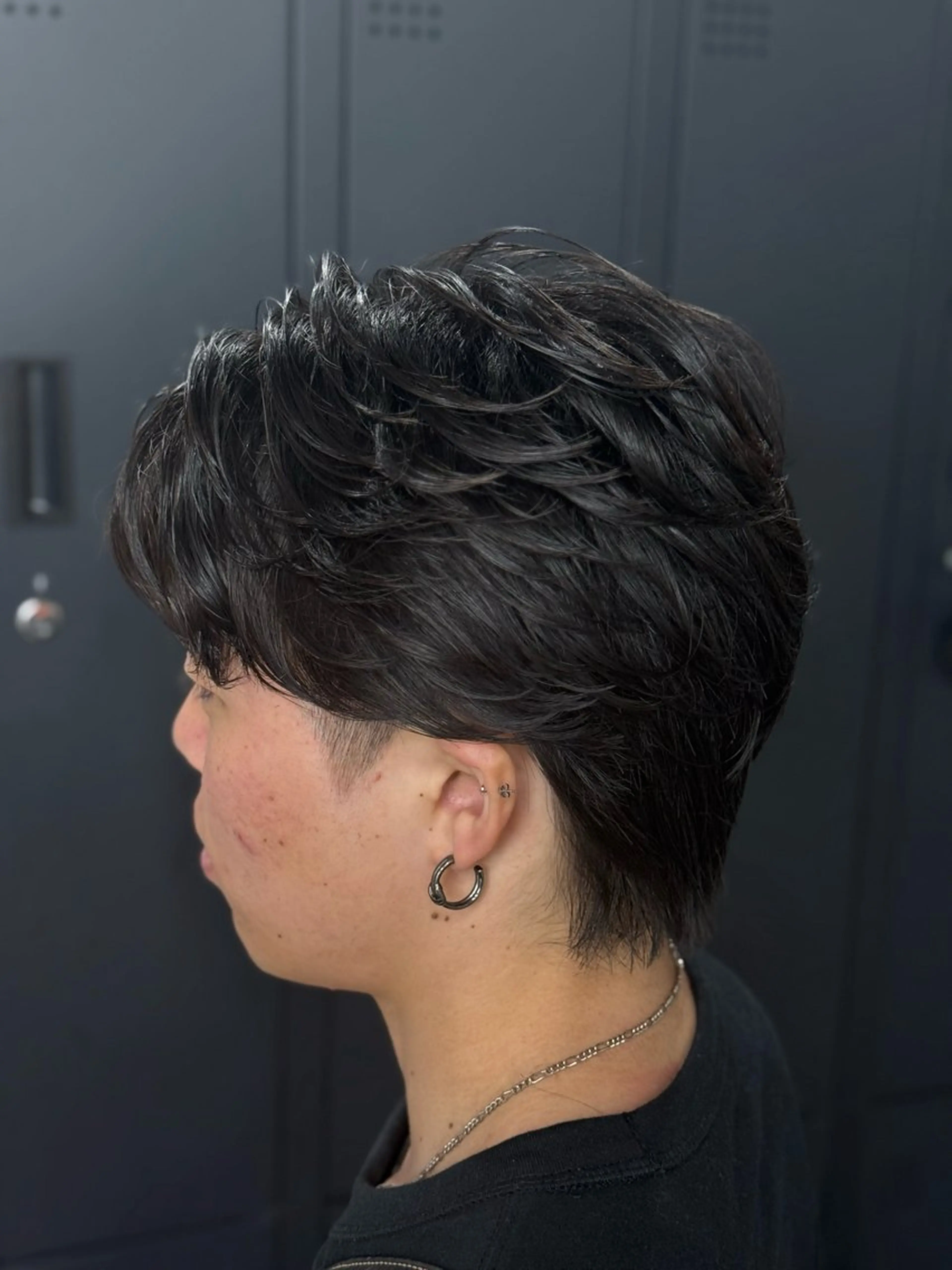 パーマ メンズ フェザーパーマ メンズパーマ カット パーマ 池袋/メンズ/駅近 こうたろうのヘアスタイル