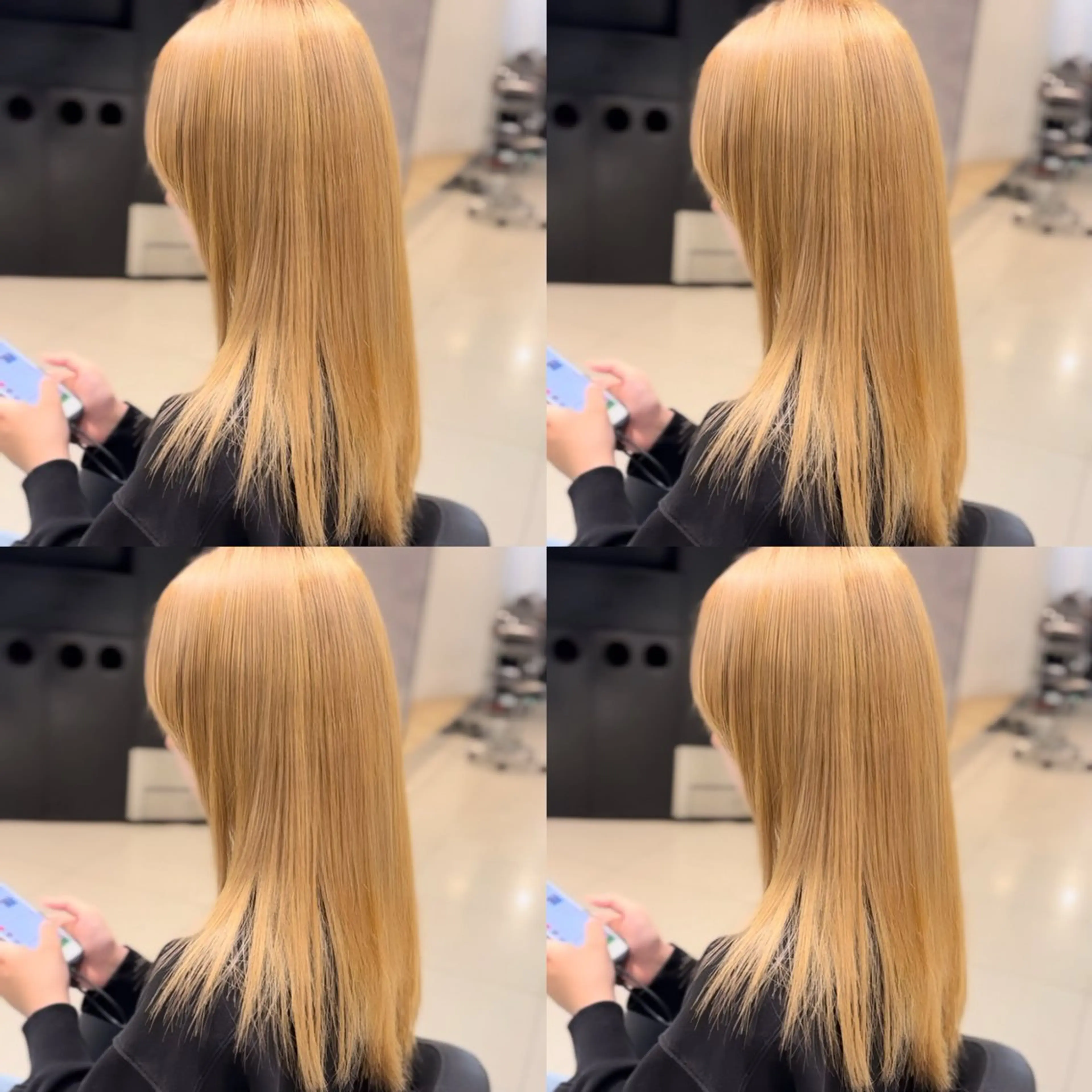 ロング 縮毛矯正 【ツヤ髪のカリスマ】 ✨/川崎/ニーナのヘアスタイル