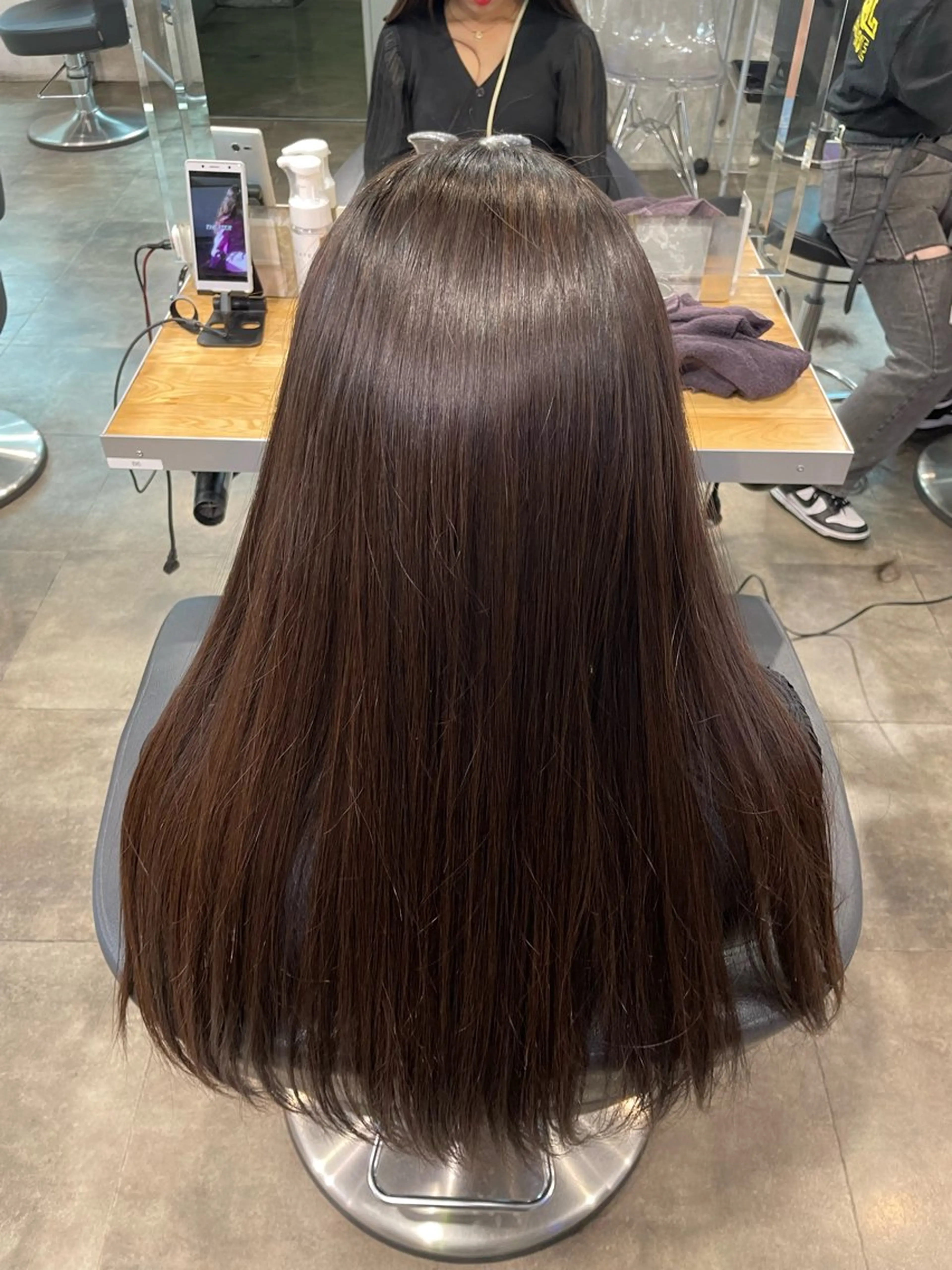 ロング 🤍ベージュ/透明感 韓国ヘア/まりん🤍のヘアスタイル