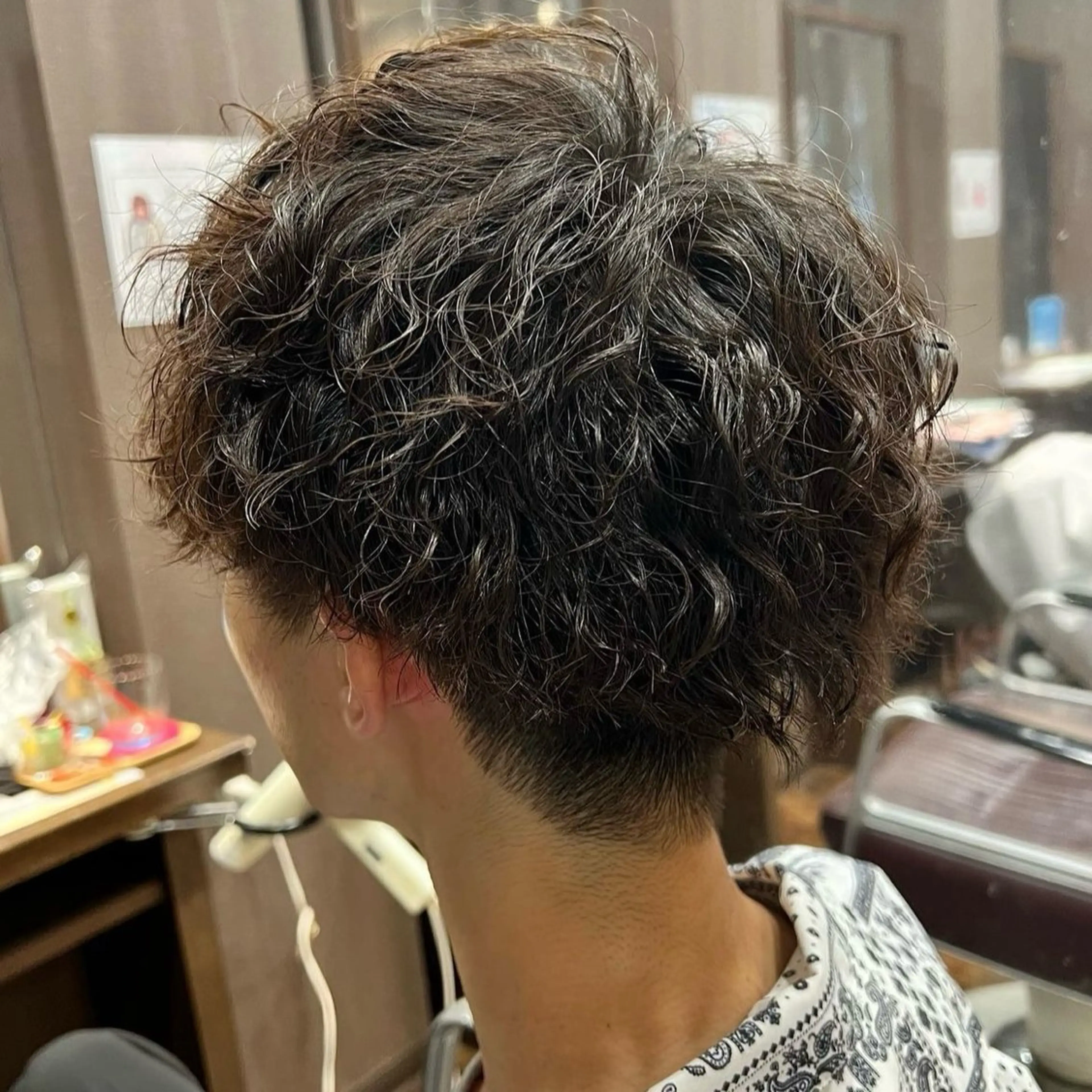 パーマ 落合 ちりのヘアスタイル
