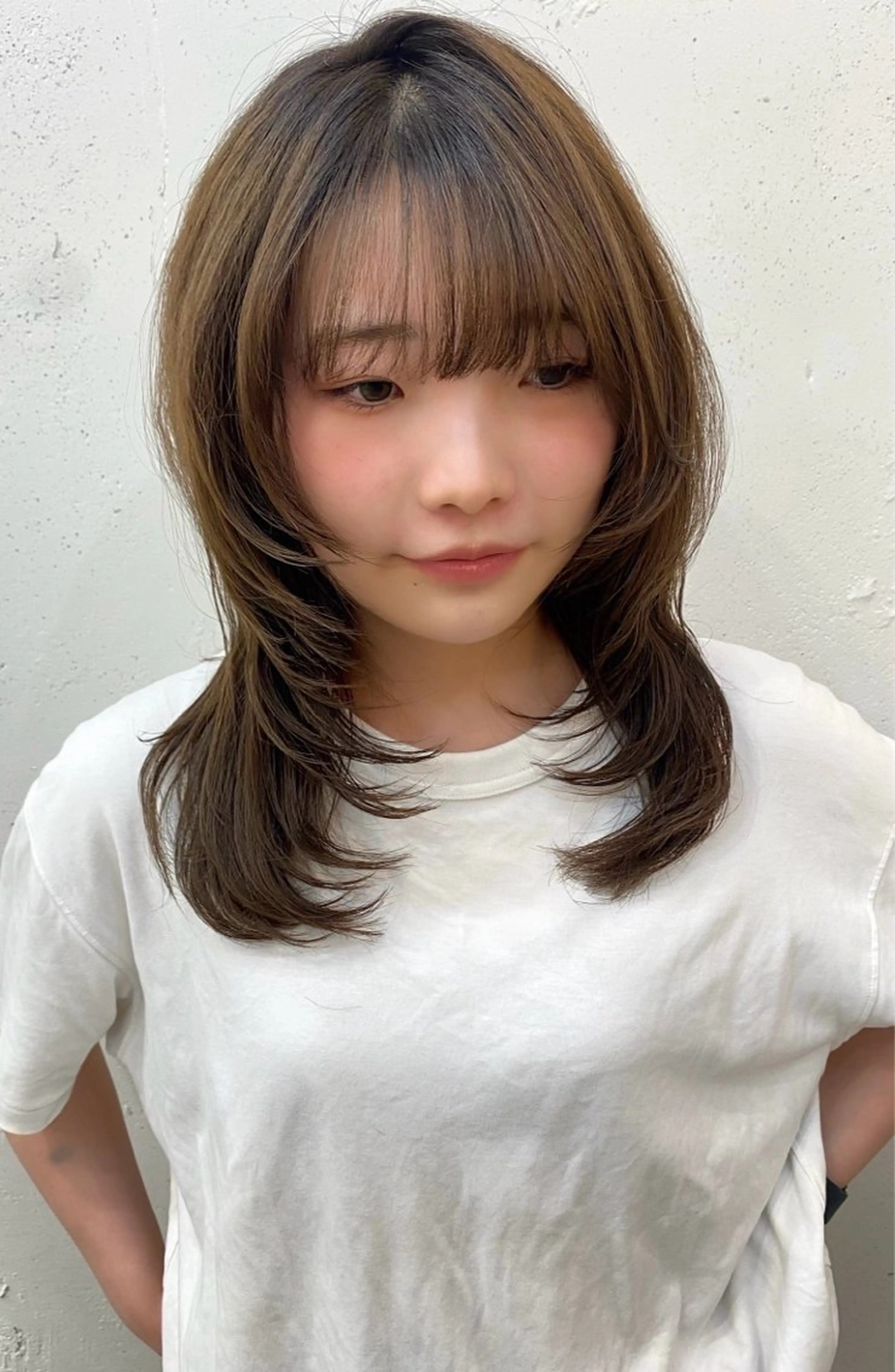 ミディアム ハッシュカット ROMMY所属・似合わせヘア 💇🏻‍♀/マリアのヘアスタイル