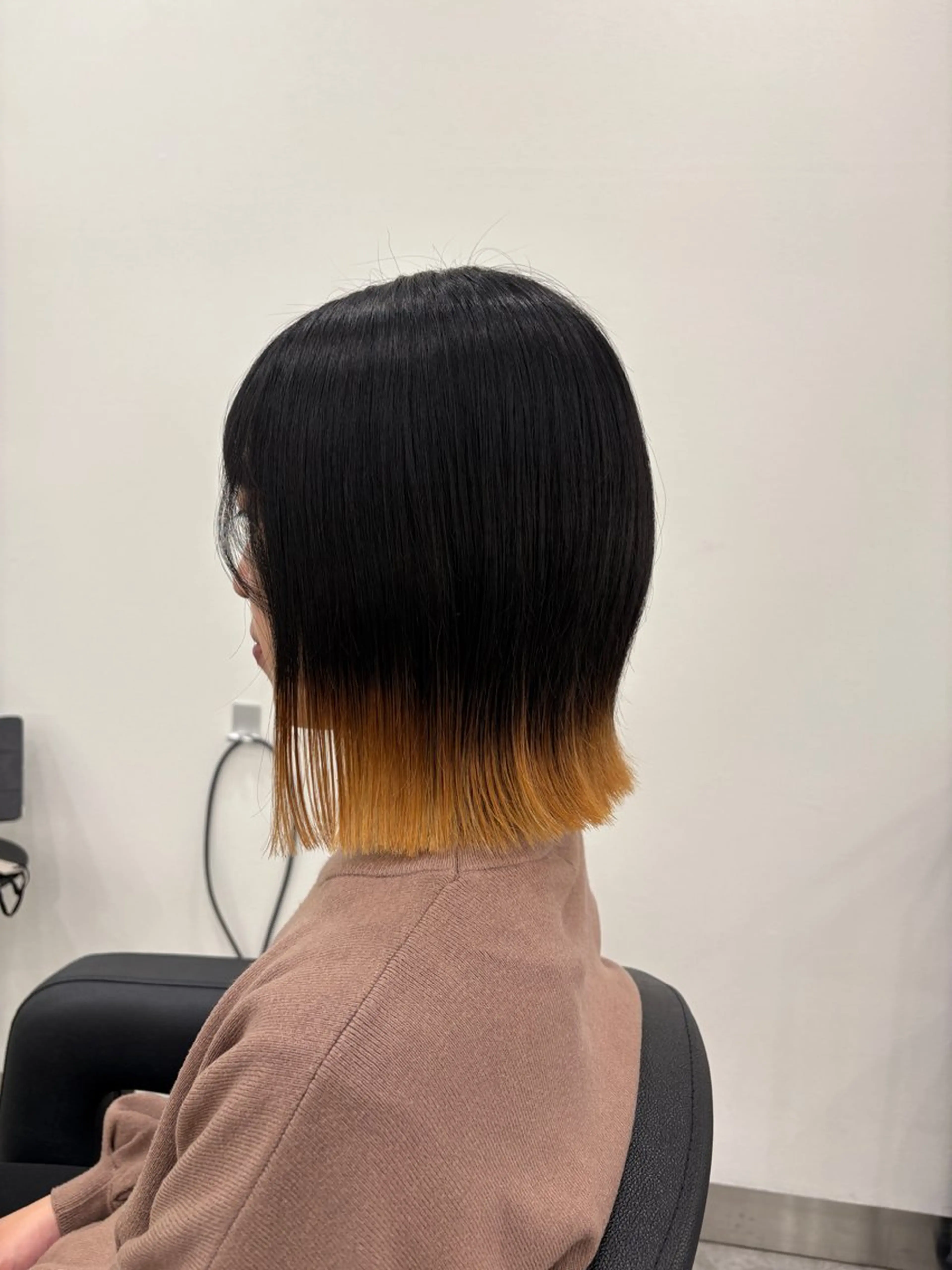 ショート カラー ヘアアレンジ ブリーチ ケアブリーチ ボブ 韓国風ヘア レイヤーカット カット 💝似合わせカット& カラーＵｒｕｎａ💝のヘアスタイル