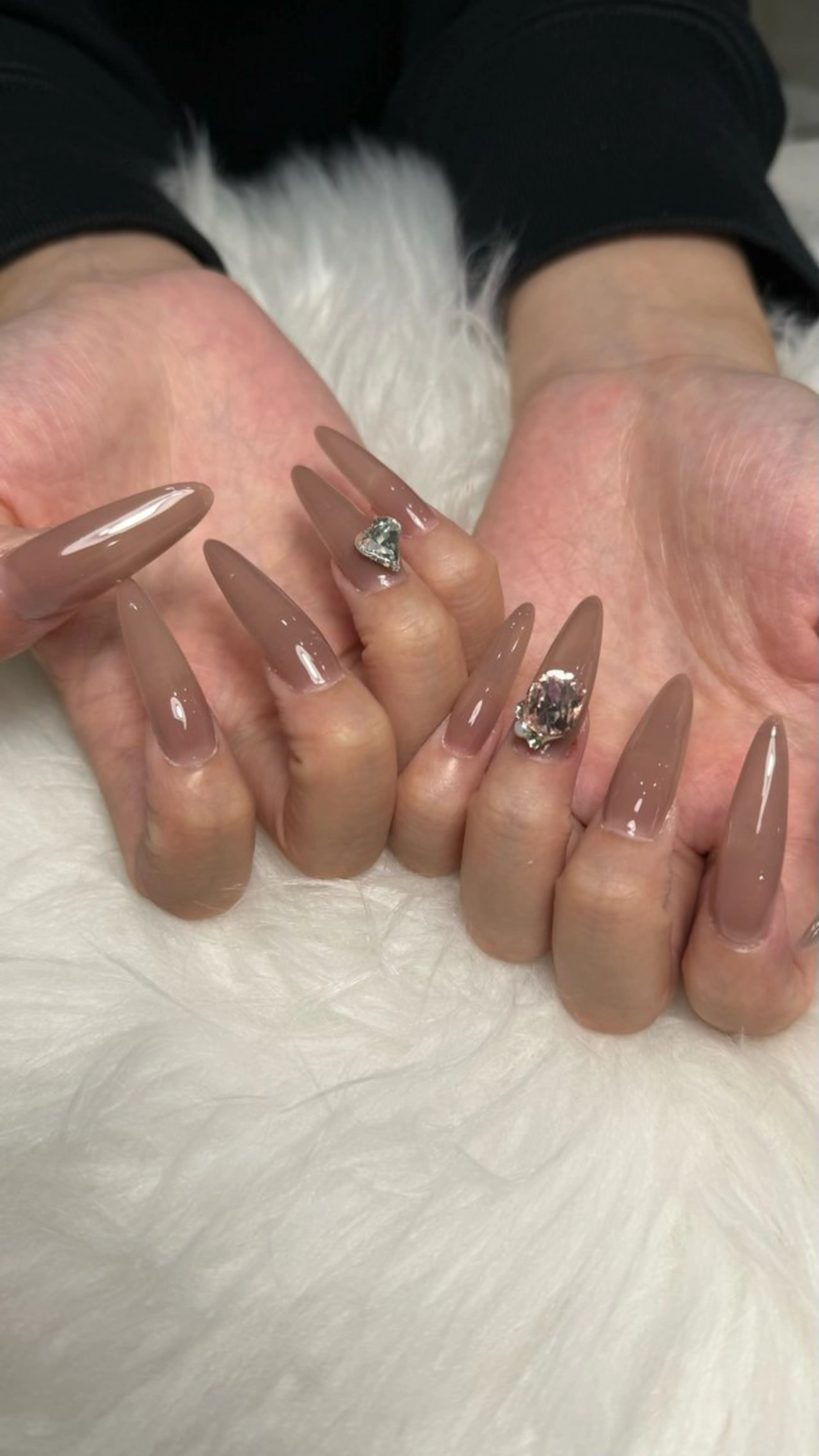 Jrネイリスト【HAND】チップ長さだし☆Art5本やり放題の写真