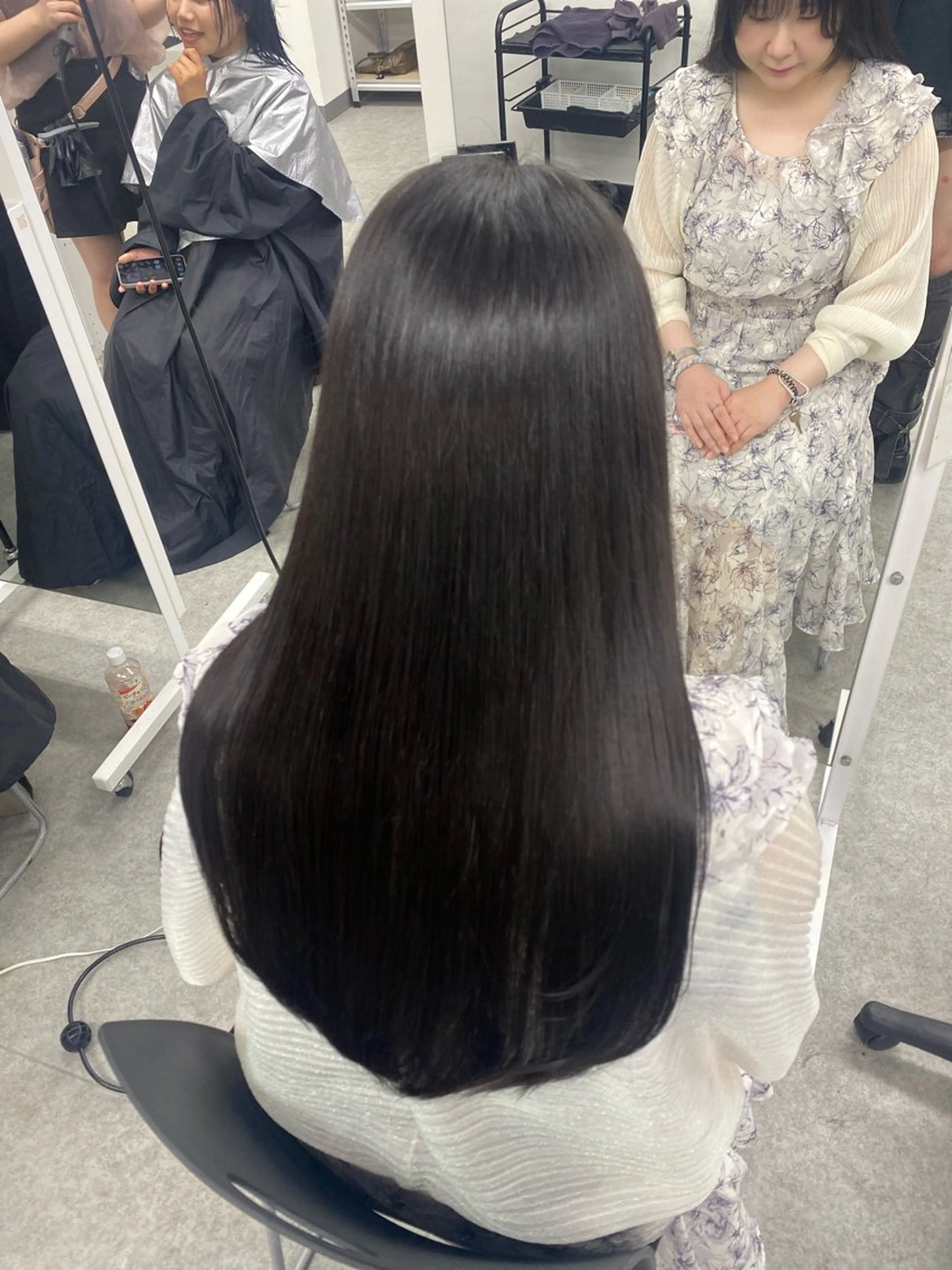 ロング カット トリートメント 韓国風hair🖤 Maria🖤のヘアスタイル