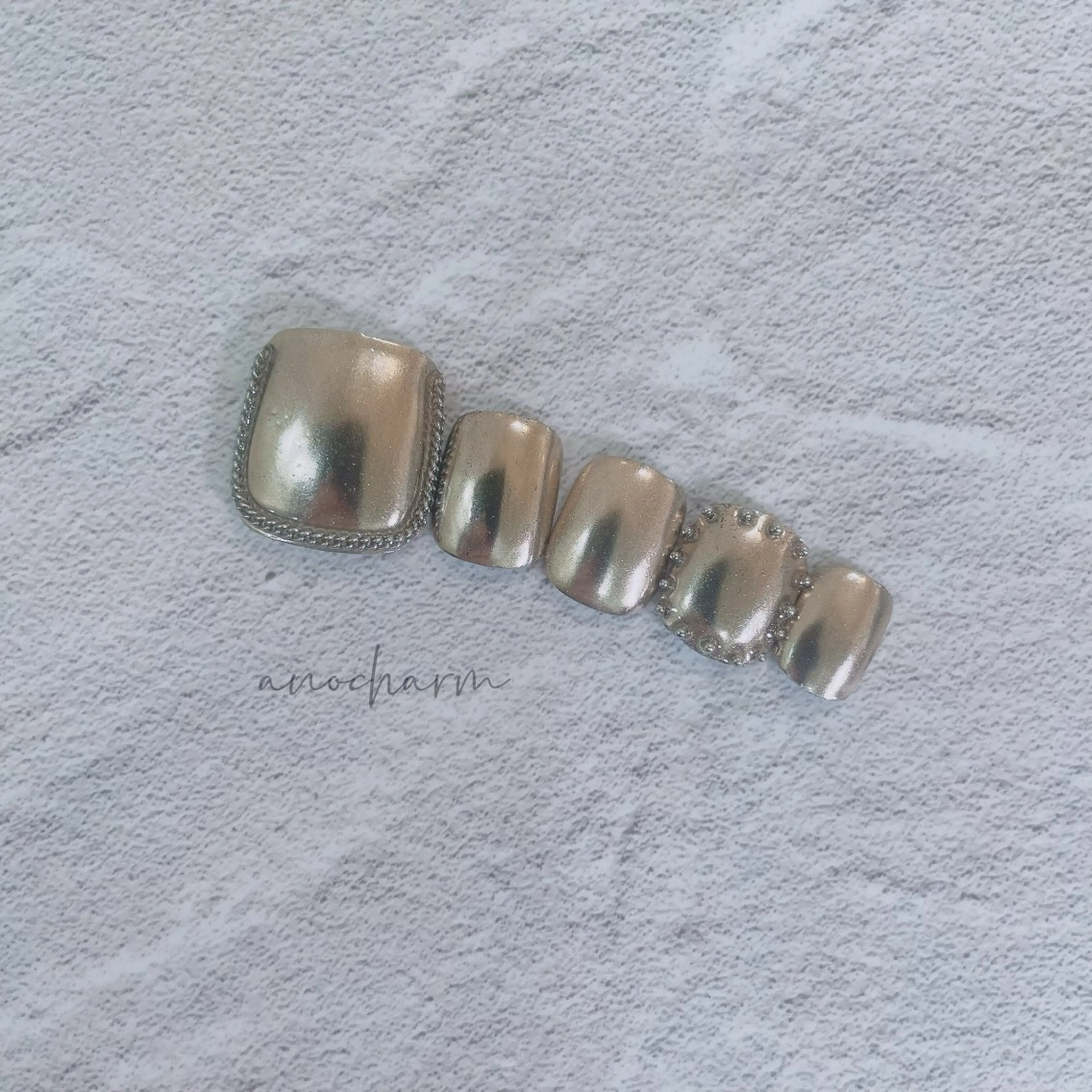 ネイル フットネイル anocharm by Royd.所属・anocharm _annaのマツエク・マツパデザイン