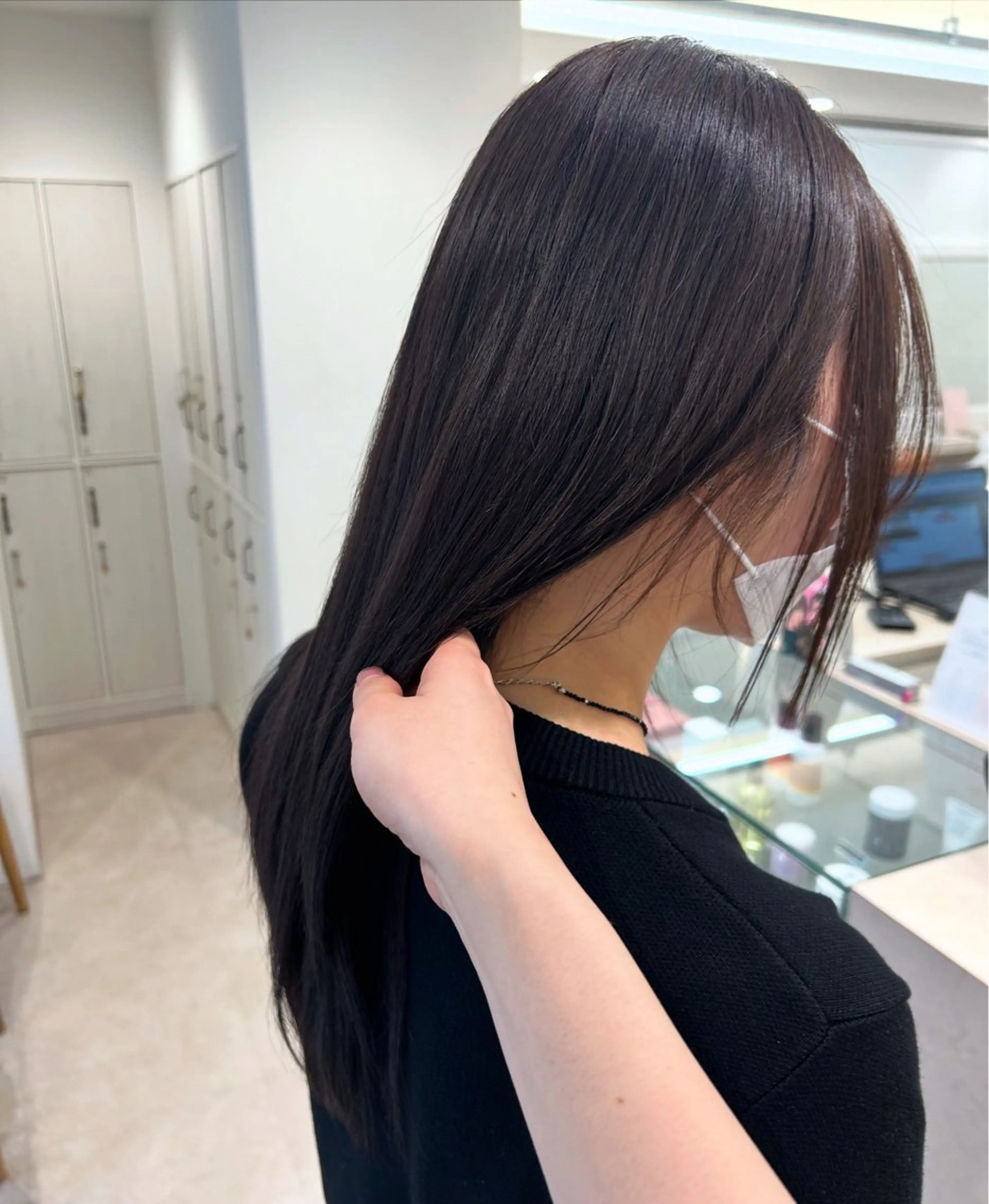 ロング カラー ブリーチ 透明感カラー ブリーチなしカラー ヘアカラー トリートメント 透明感/明るめ ヘア/kazui🐈のヘアスタイル