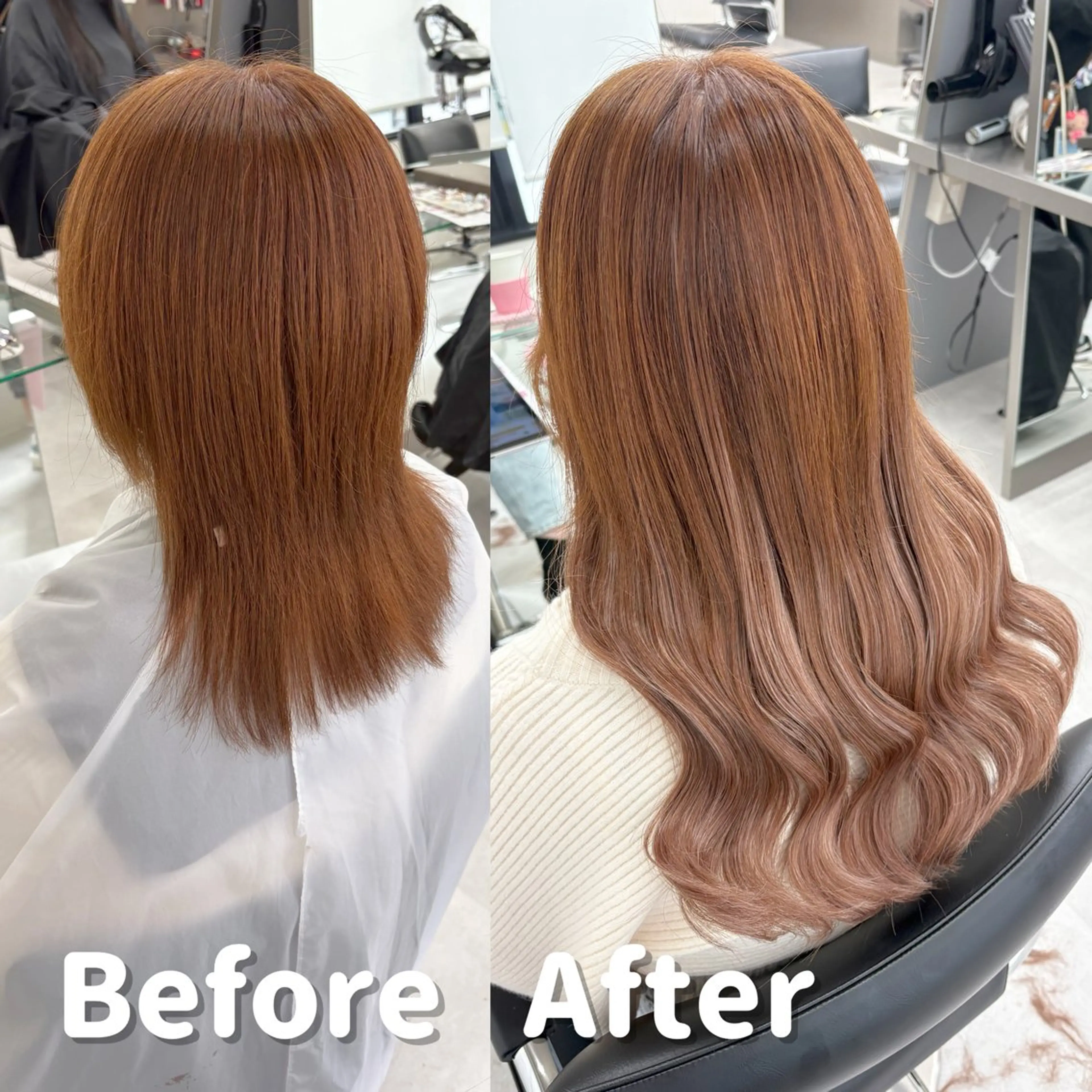 ロング エクステ 馴染ませNo.1🧃 エクステ・アレンジのヘアスタイル