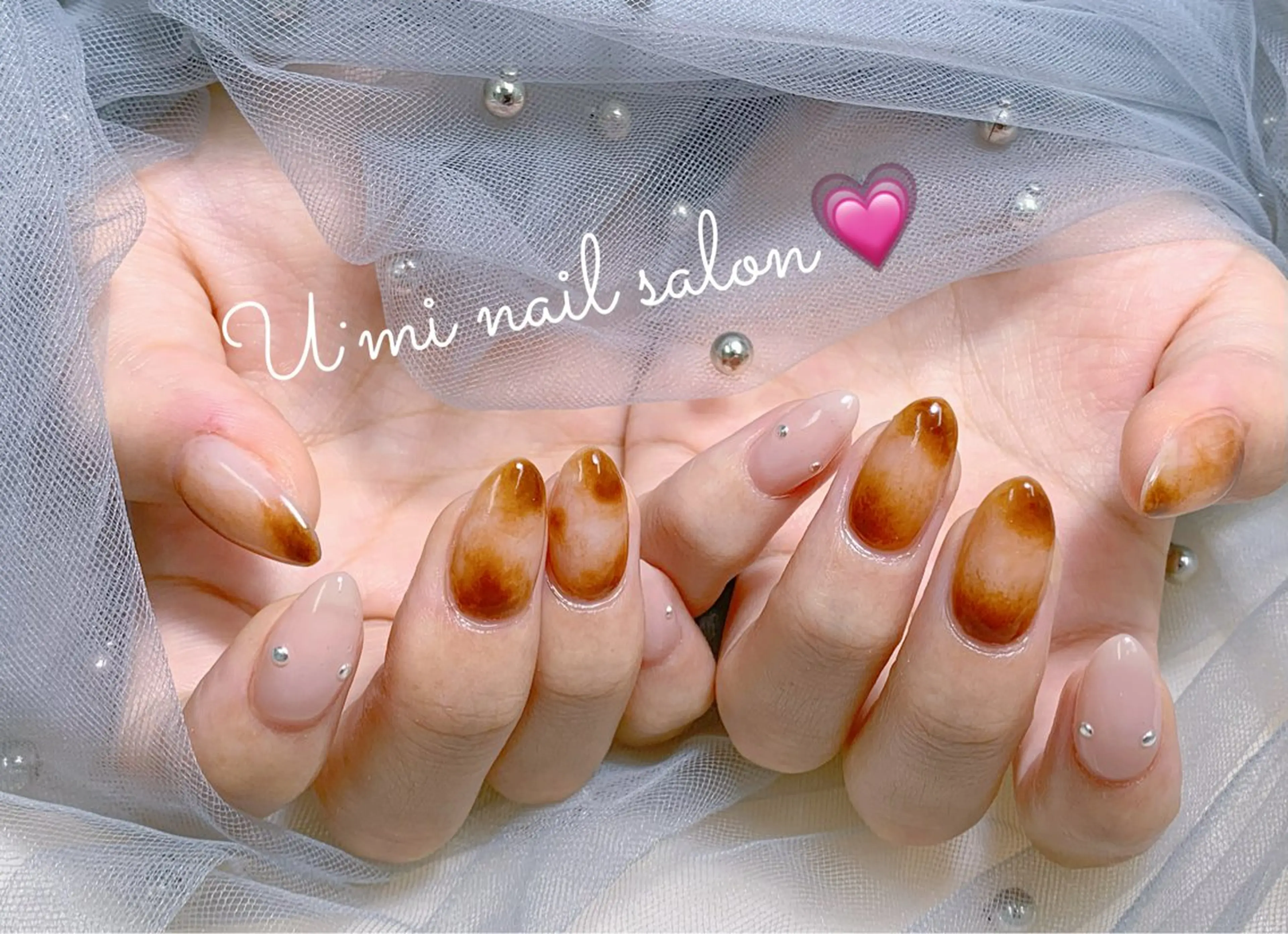 ネイル 持ち込み ハンドネイル U·Mi nail salon所属・U·Mi 上野御徒町容のネイルデザイン