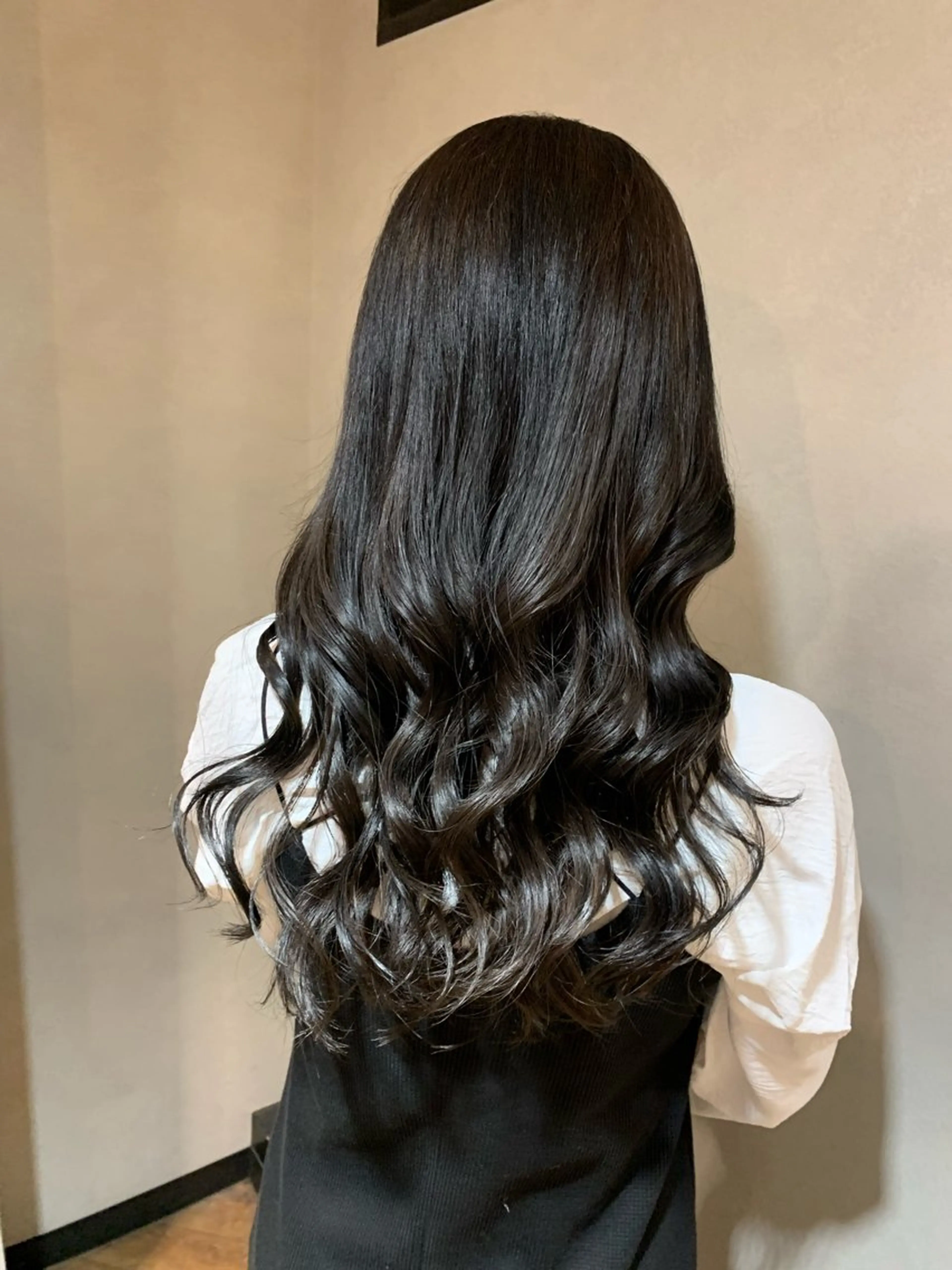 ロング カラー 透明感カラー 門野 優羽のヘアスタイル