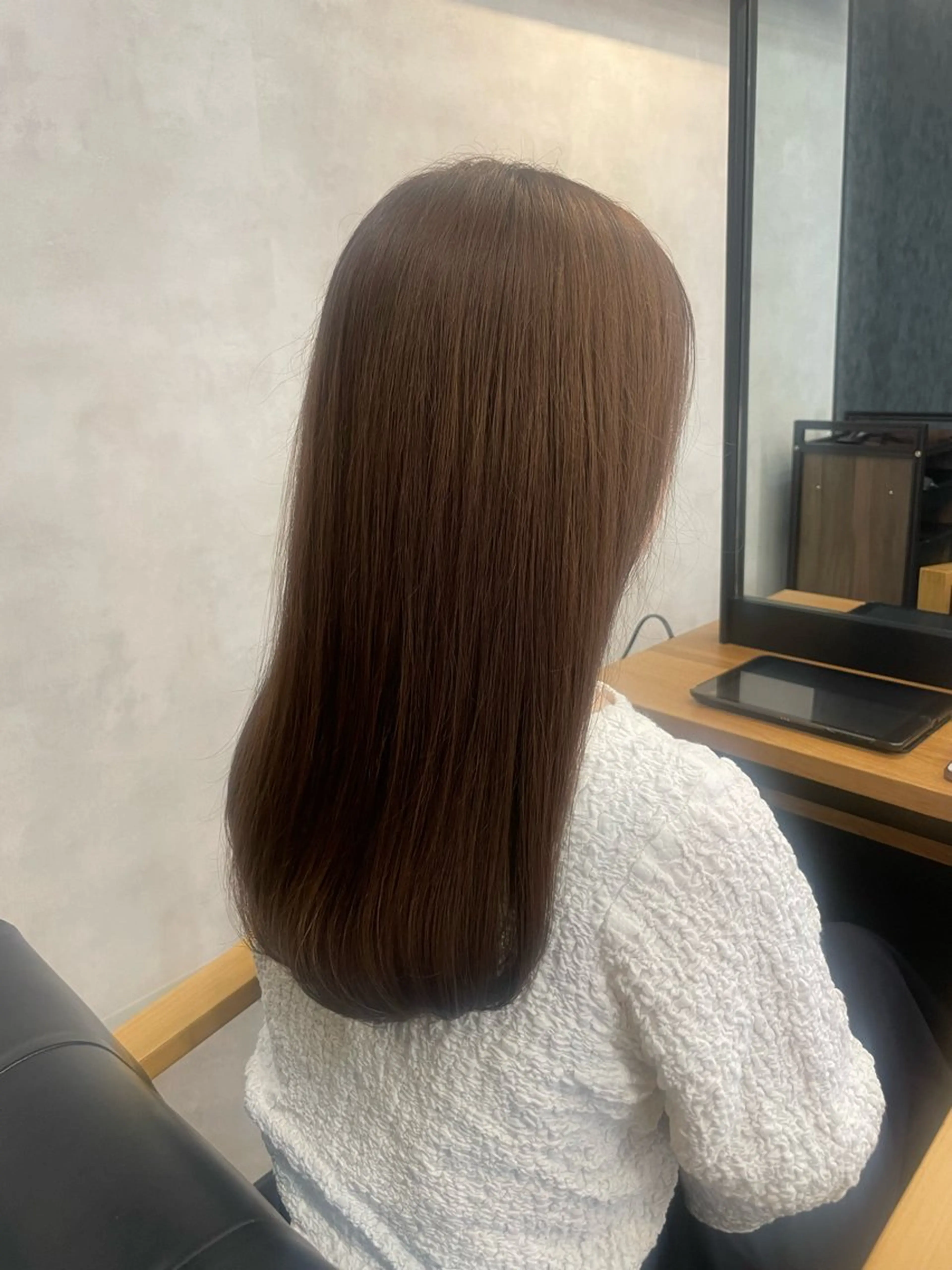 ロング カラー ヘアカラー トリートメント 今村 南穂のヘアスタイル