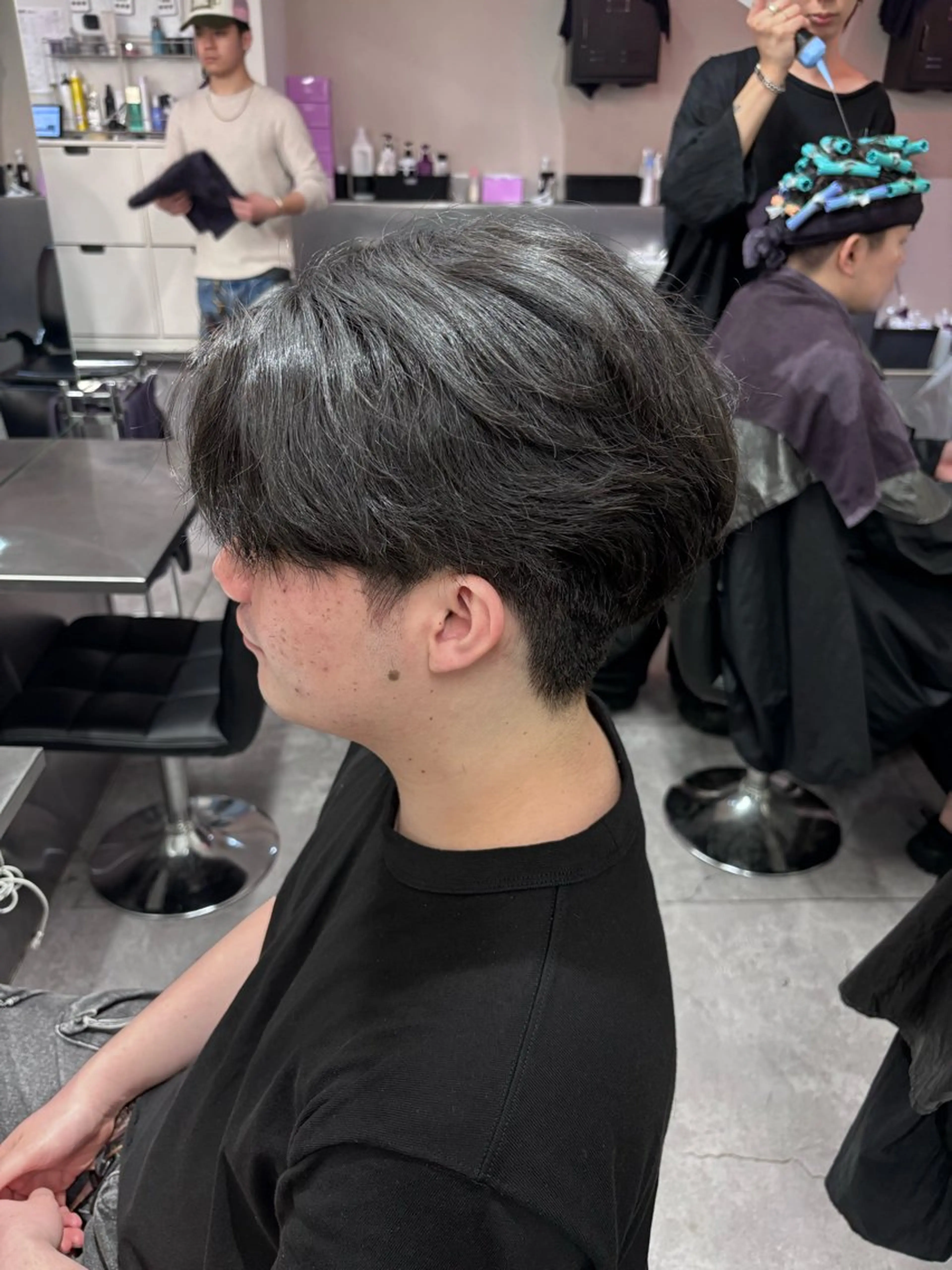 メンズ カット 韓国パーマ特化 🇰🇷yutoのヘアスタイル
