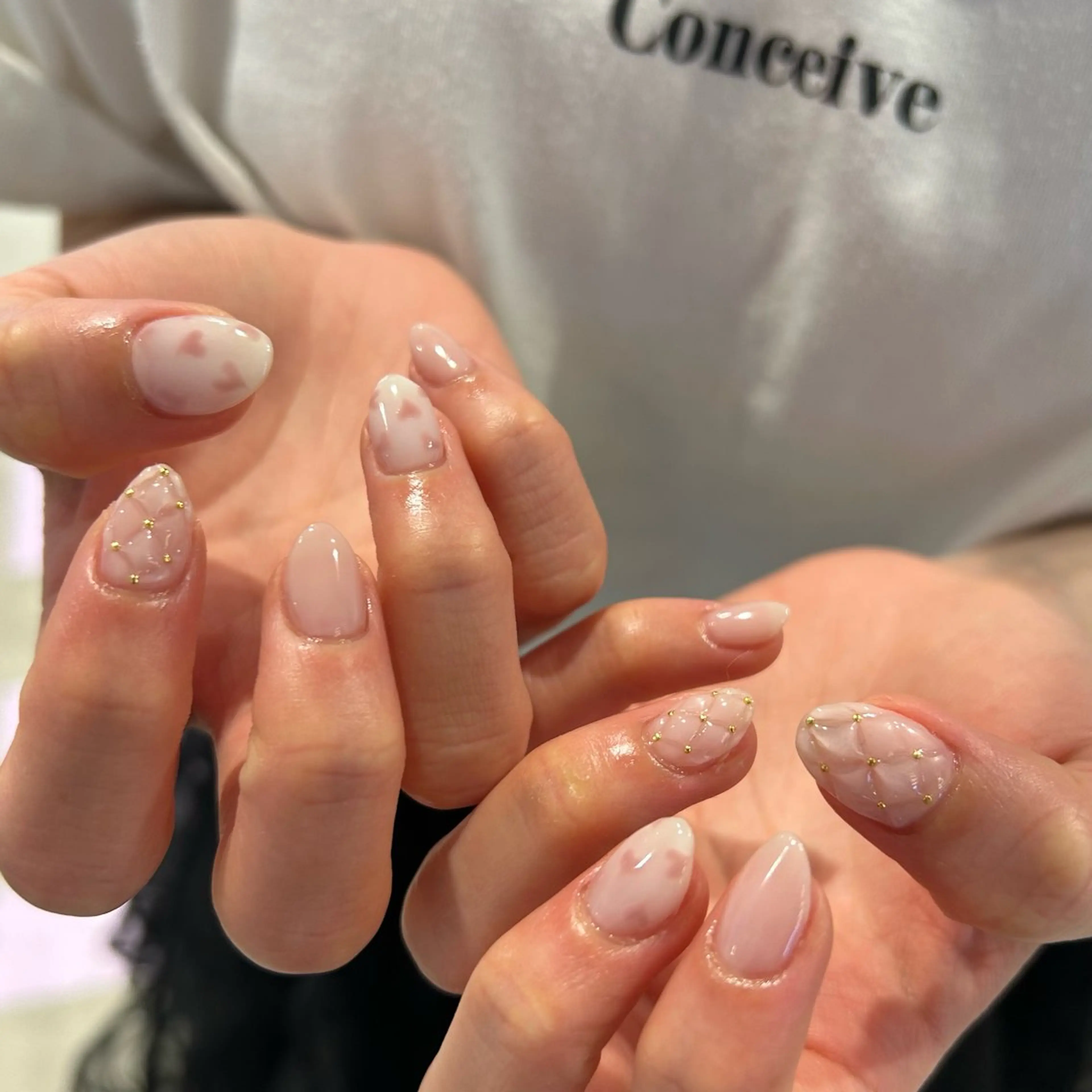 ネイル SHELLTOKYO 💜Kazamakiのネイルデザイン