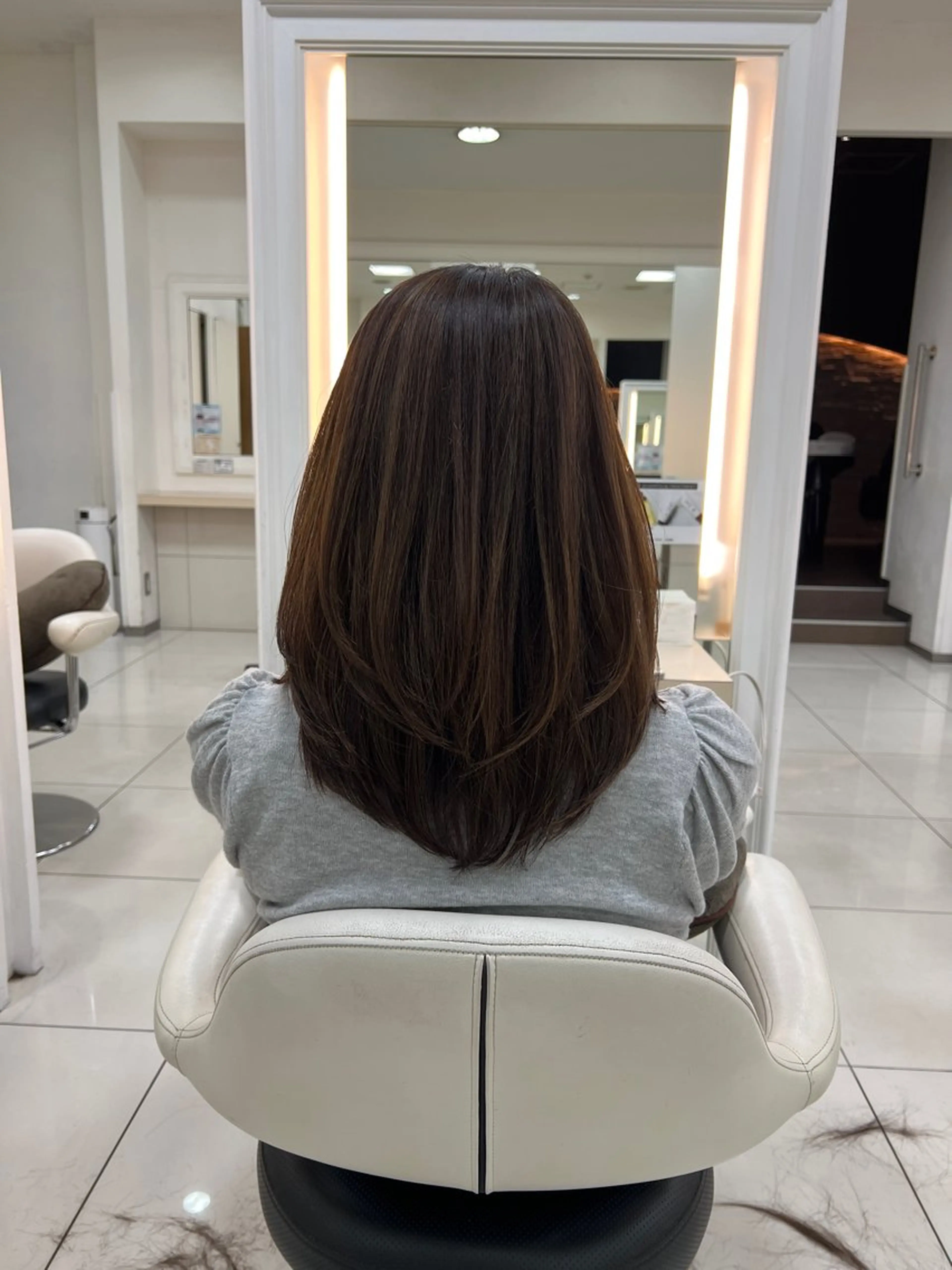 ロング カット 縮毛矯正 【似合わせカット】 中島雄飛のヘアスタイル