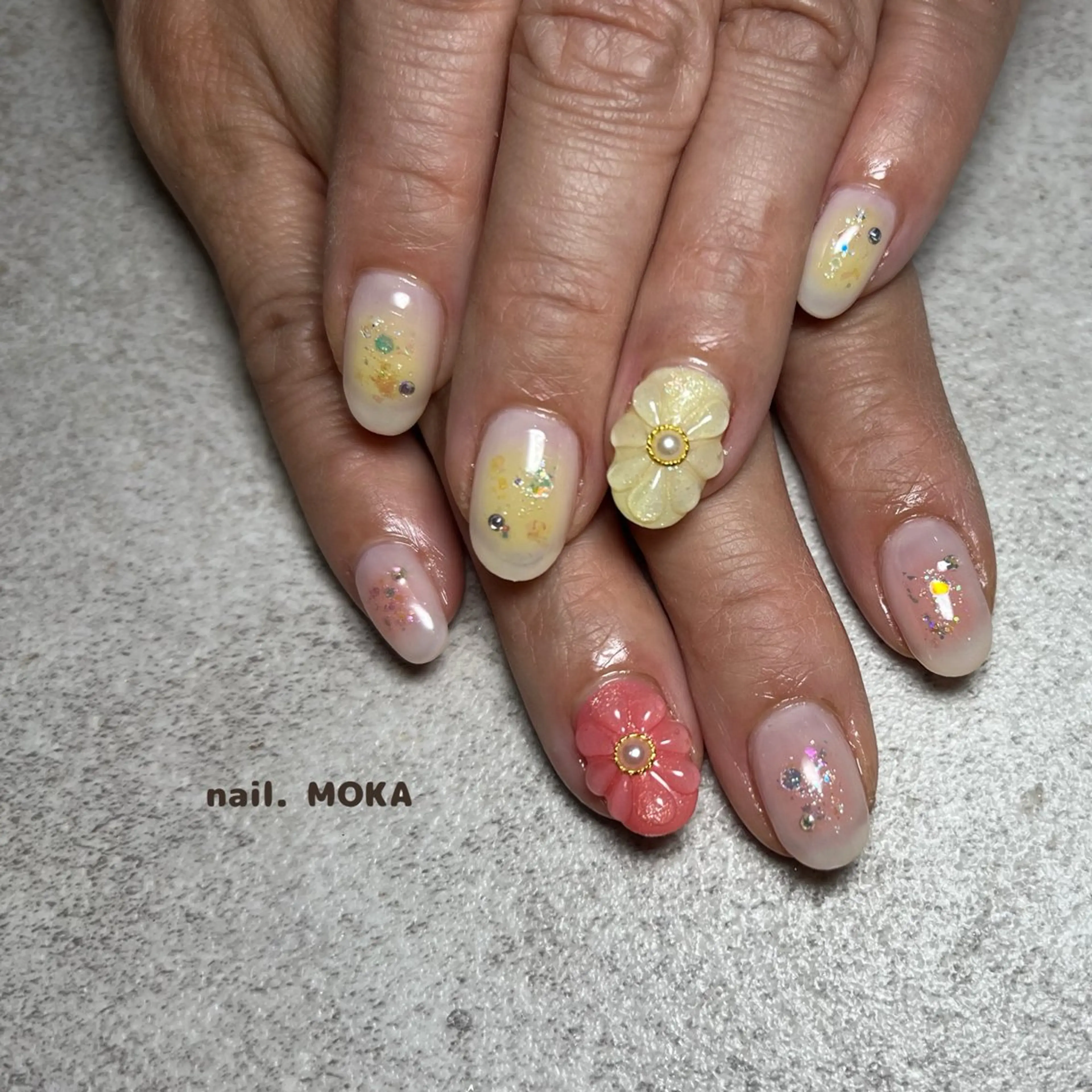 ネイル ハンドネイル nail salon MOKAのネイルデザイン