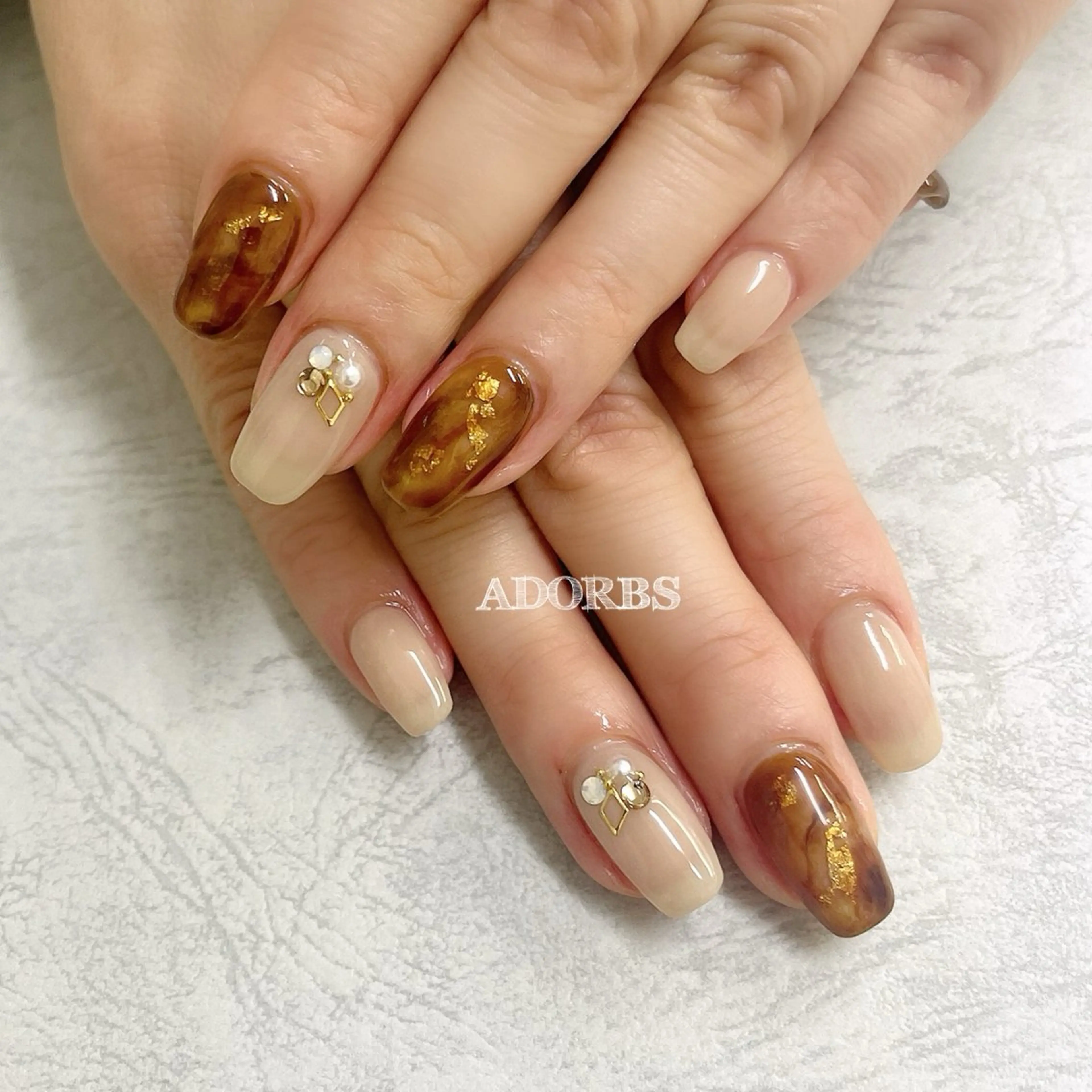 ネイル ハンドネイル ADORBS ✩上福岡Ranranのネイルデザイン