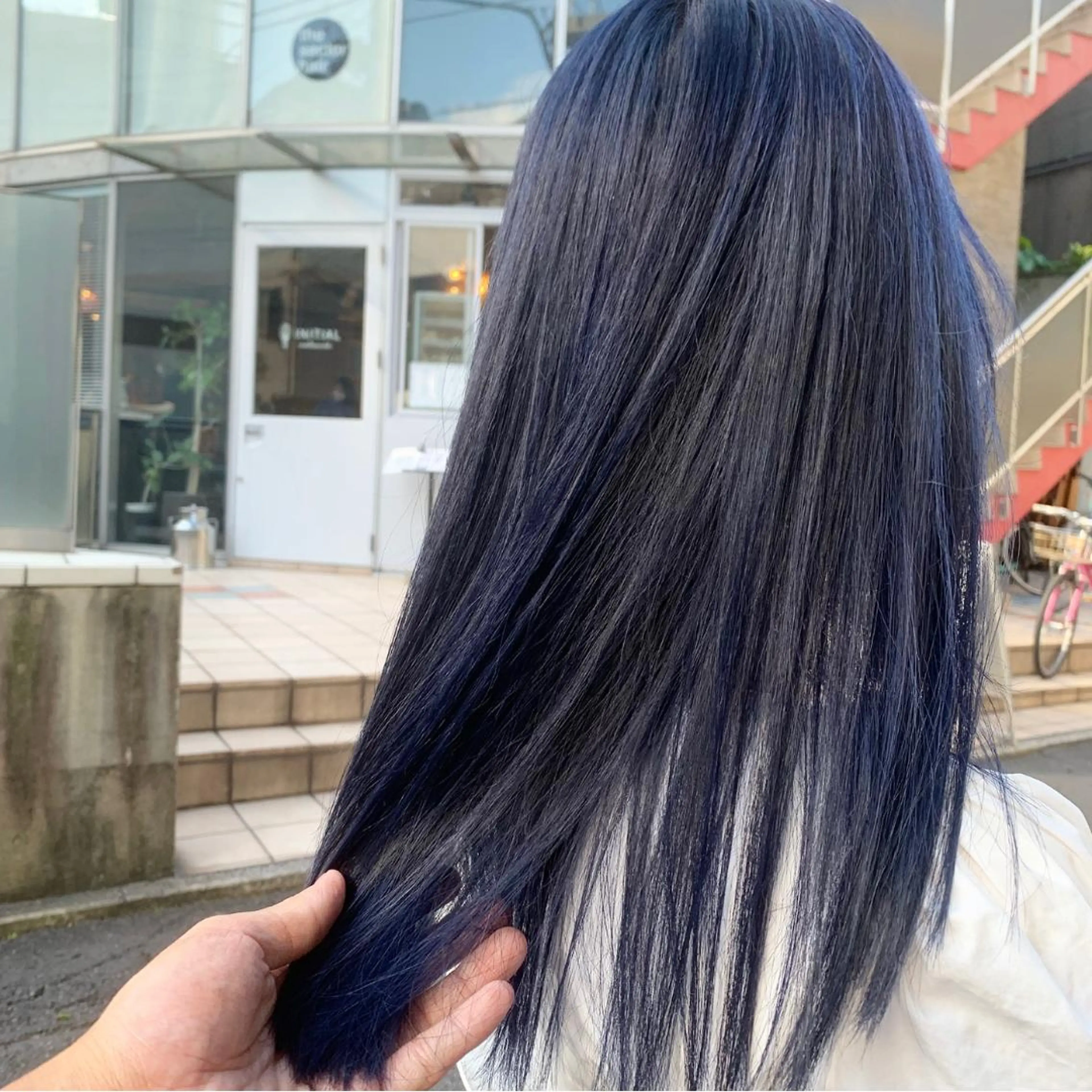 ロング カラー ヘアアレンジ ハイトーン/美髪矯正 🍃大江拓実のヘアスタイル